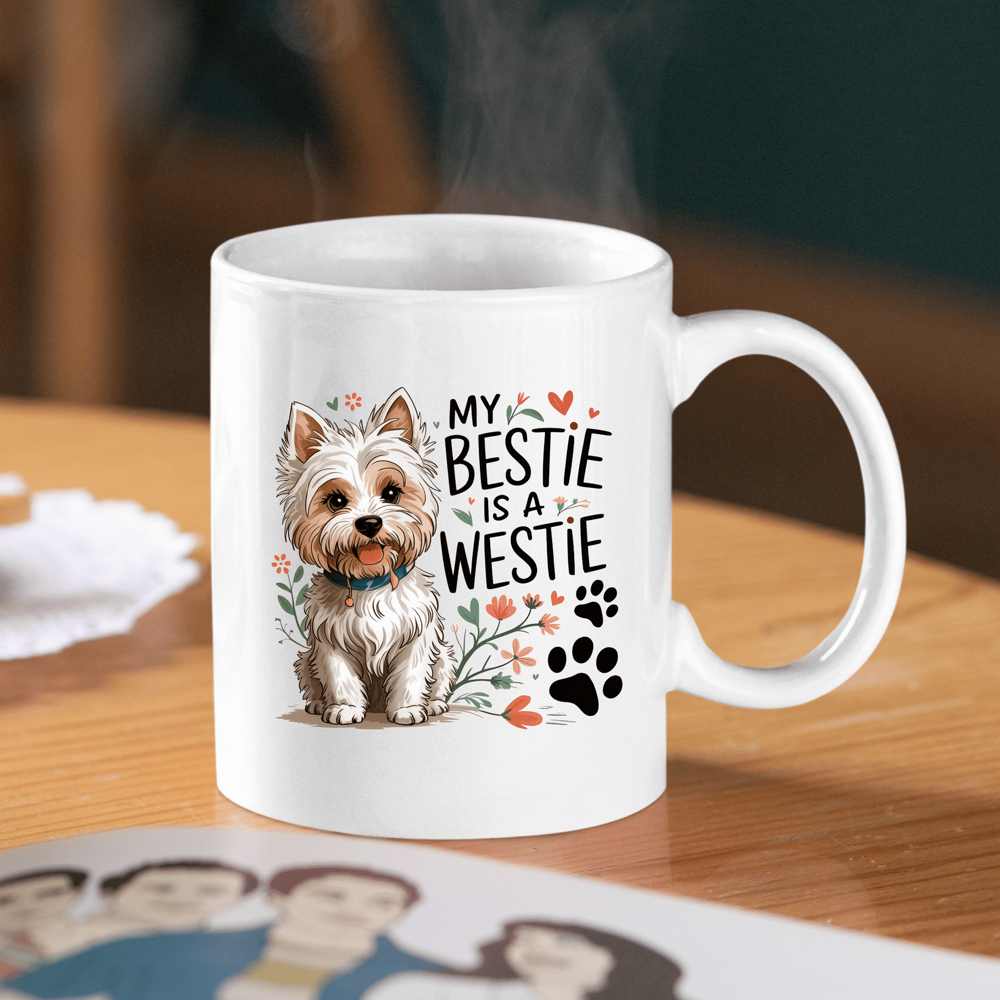 Dog Lover Westie Mug | My Bestie Is a Westie - Granville Designs