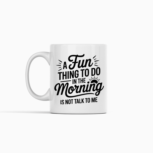 Not a Morning Person Funny Mug - Granville Designs