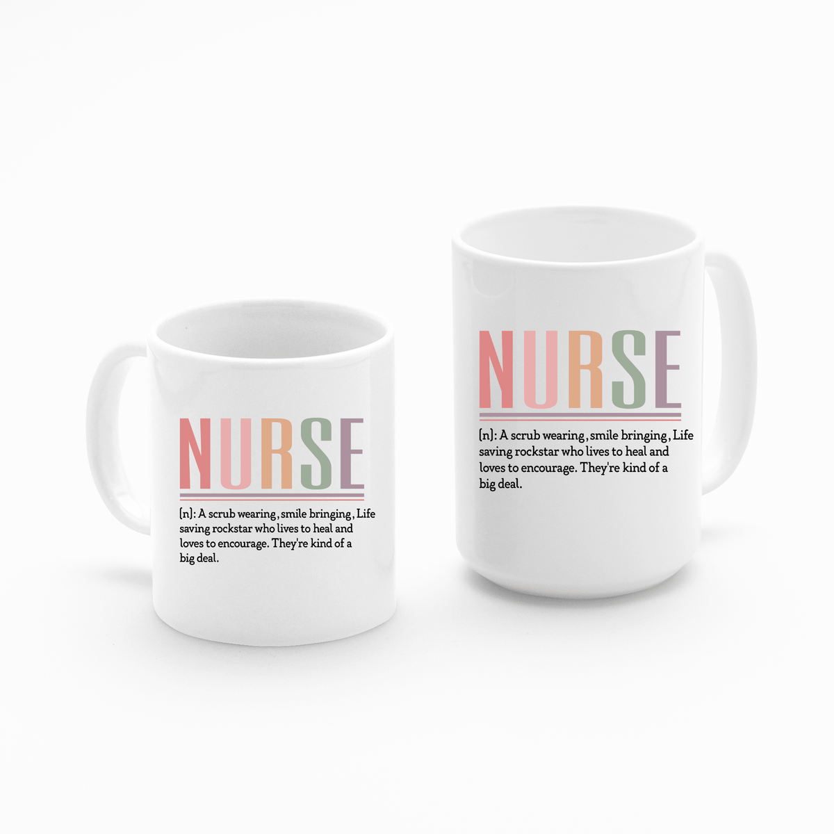 Nurse Defined Mug | Inspirational Nurse Gift - Granville Designs