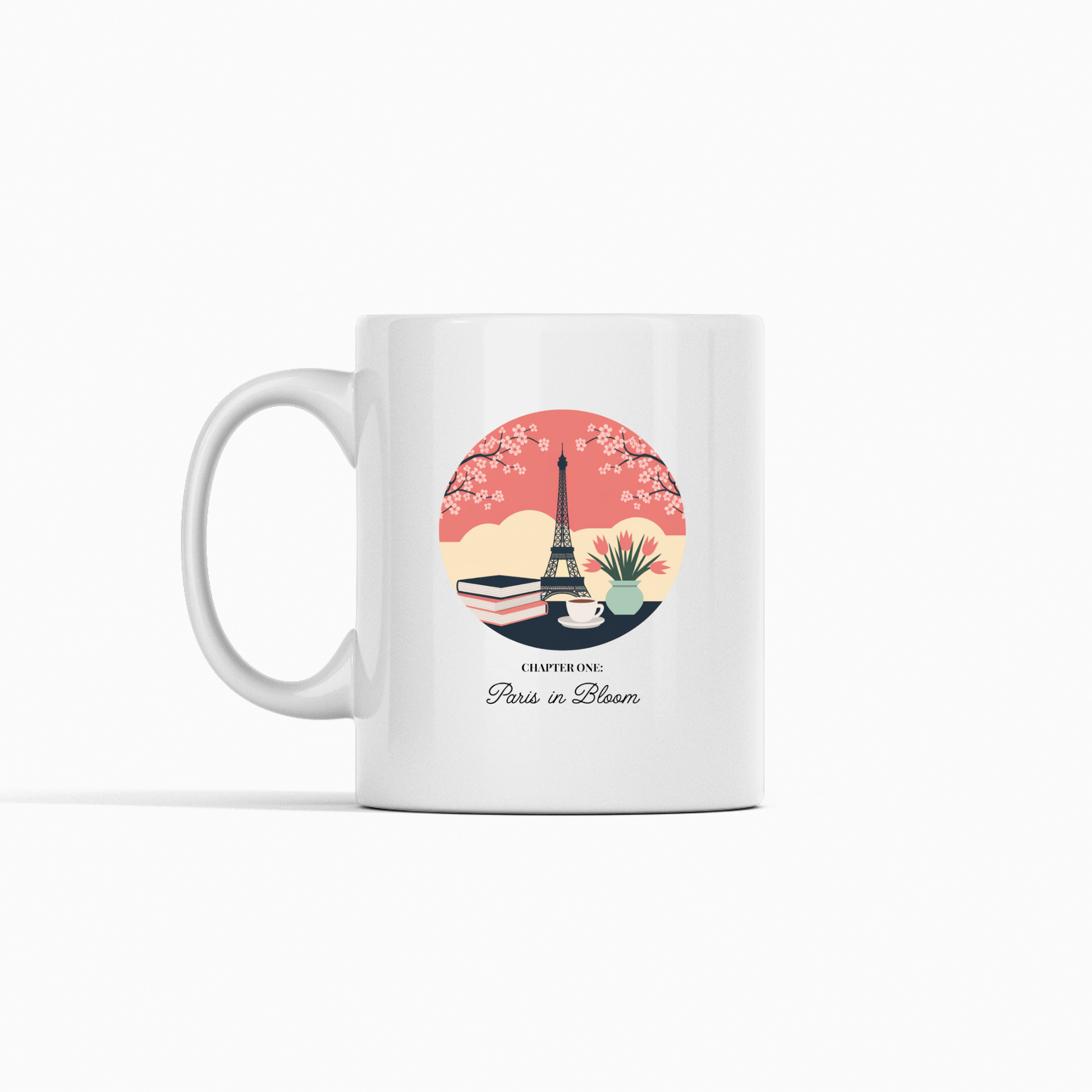 Paris in Bloom Mug | Gift for Writers and Readers - Granville Designs