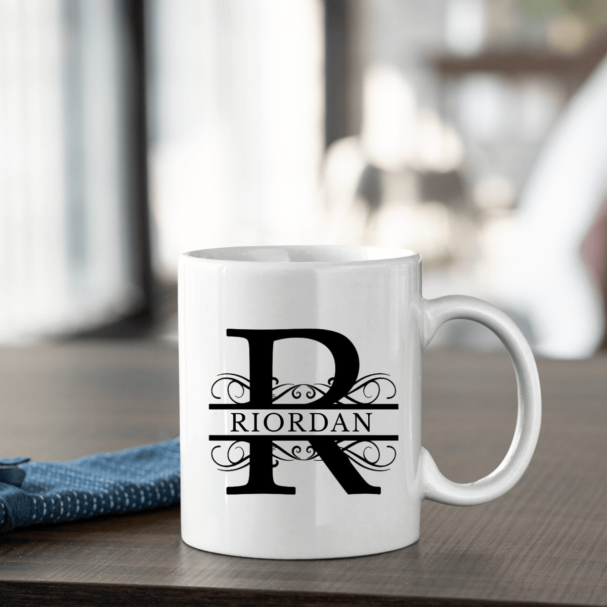 Personalized Monogram Mug | Custom Initial & Name Gift - Granville Designs