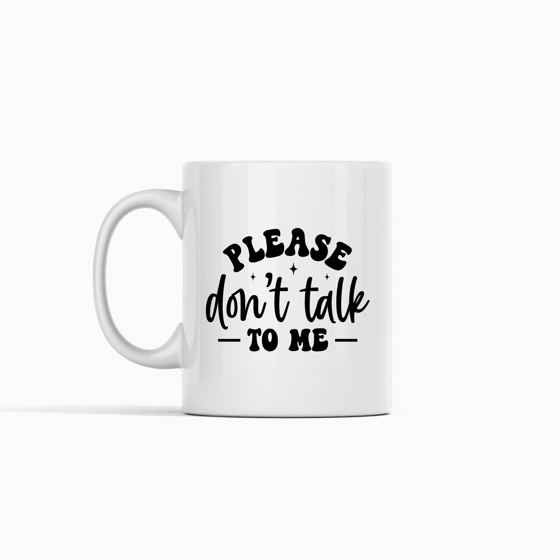 Please Don’t Talk to Me Mug | Funny Introvert Coffee Cup - Granville Designs
