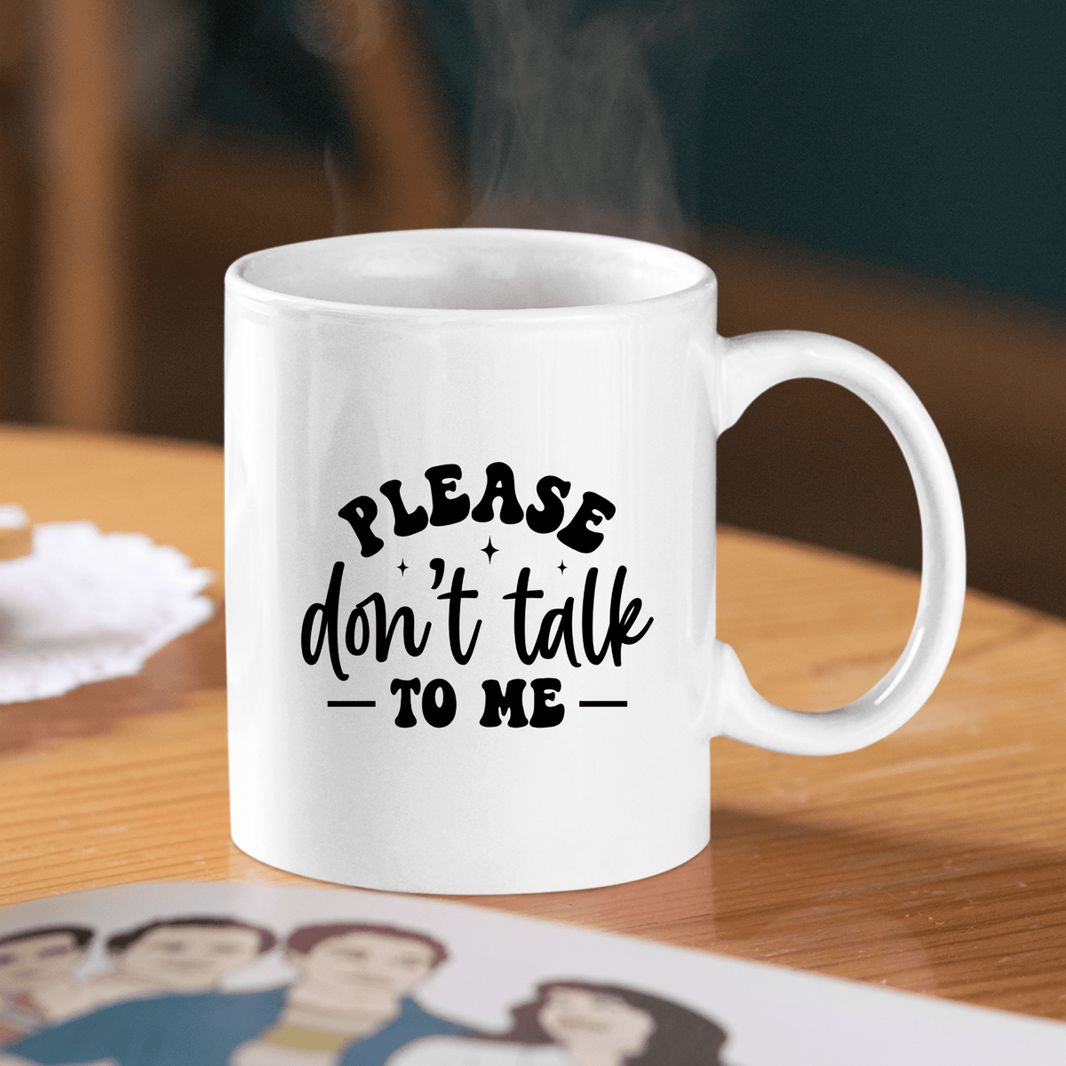 Please Don’t Talk to Me Mug | Funny Introvert Coffee Cup - Granville Designs