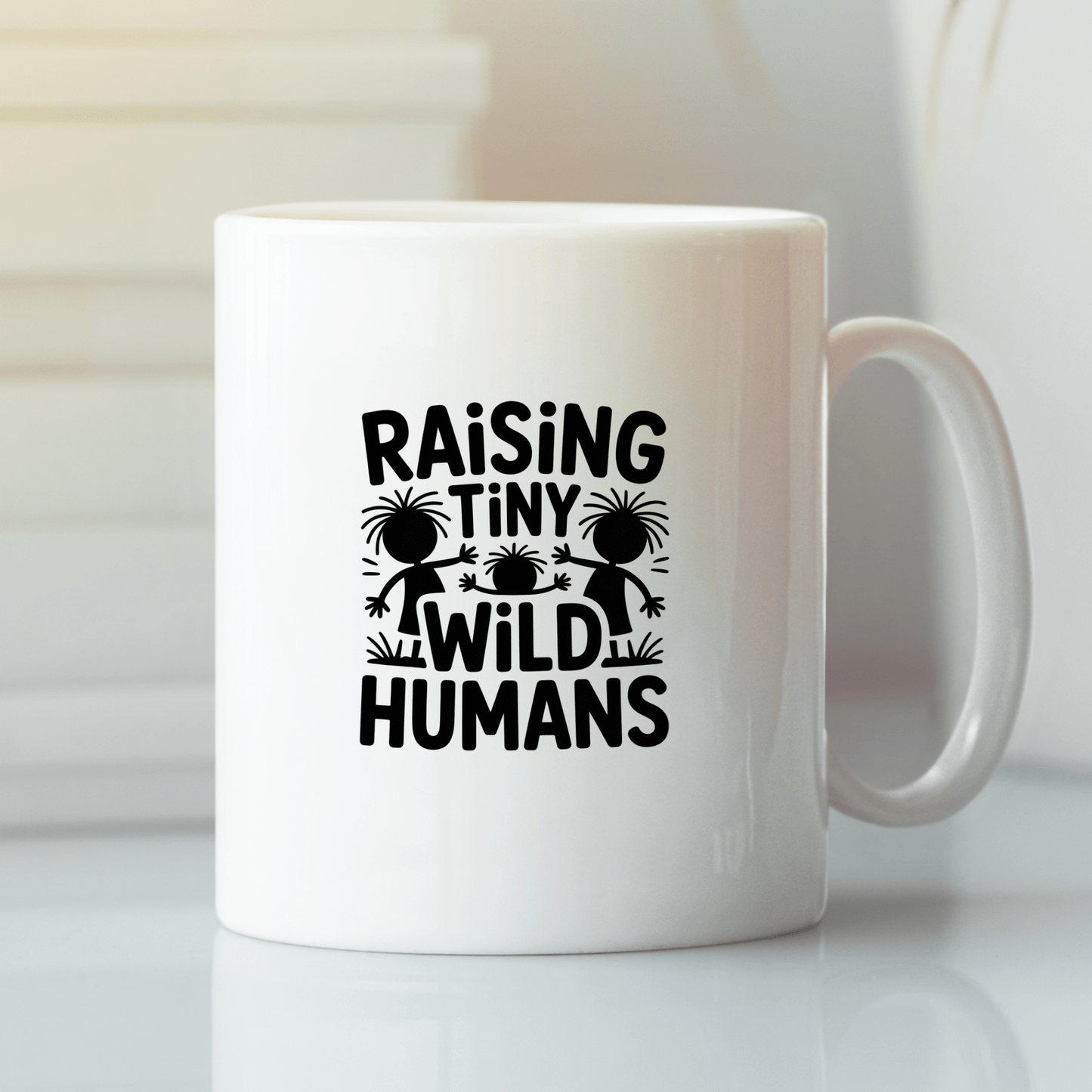 Raising Tiny Wild Humans Mother’s Day Mug - Granville Designs