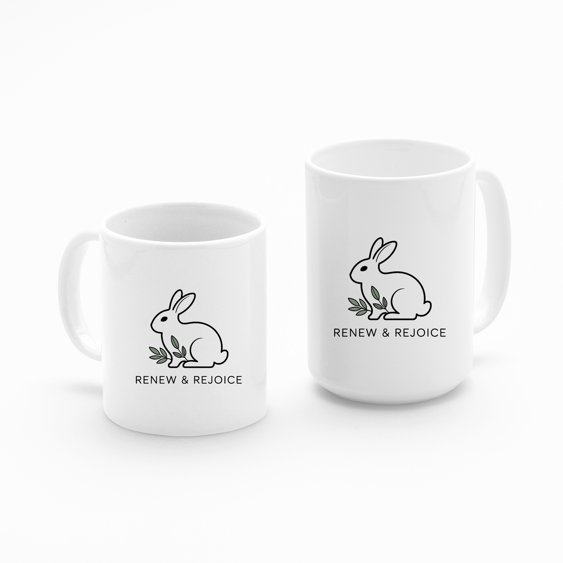 Renew & Rejoice Mug | Minimalist Easter Gift - Granville Designs
