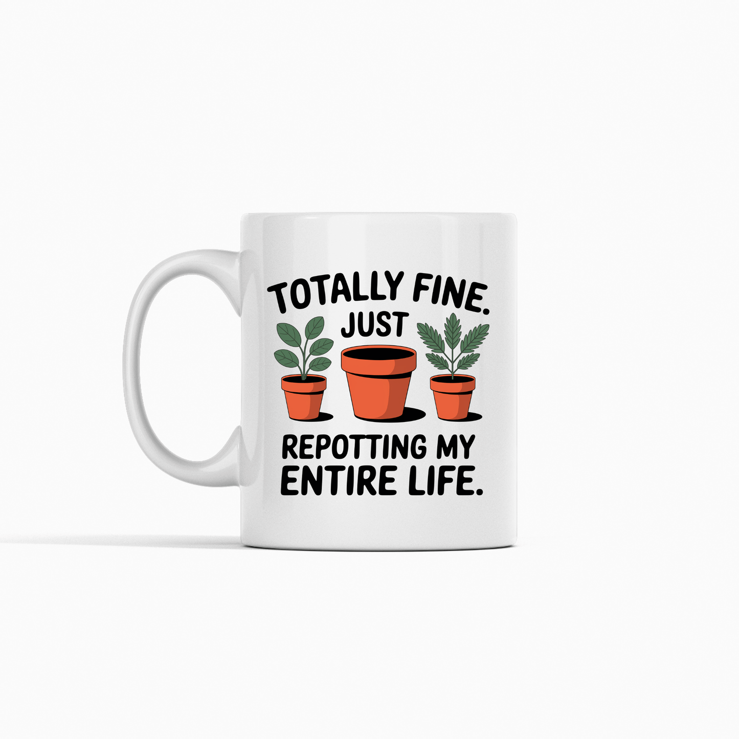 Repotting My Life Mug | Funny Plant Lover Gift - Granville Designs