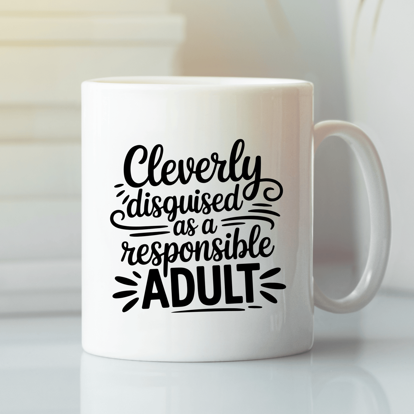 Responsible Adult Mug – Funny Coffee Cup for Work - Granville Designs