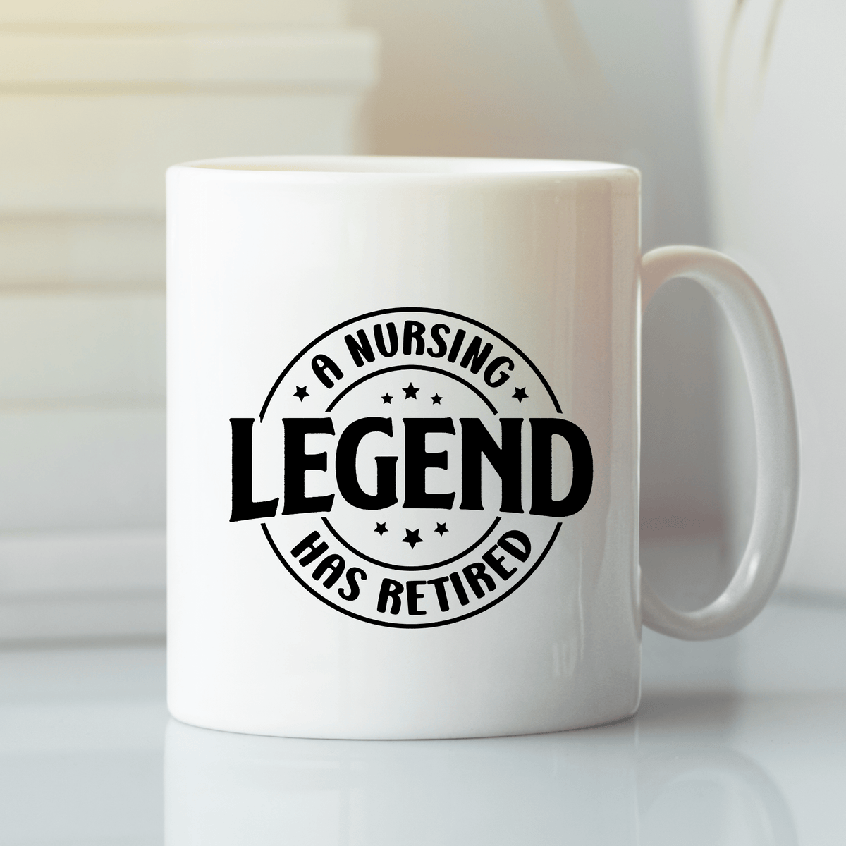 Retired Nursing Legend Mug | Nurse Retirement Gift - Granville Designs