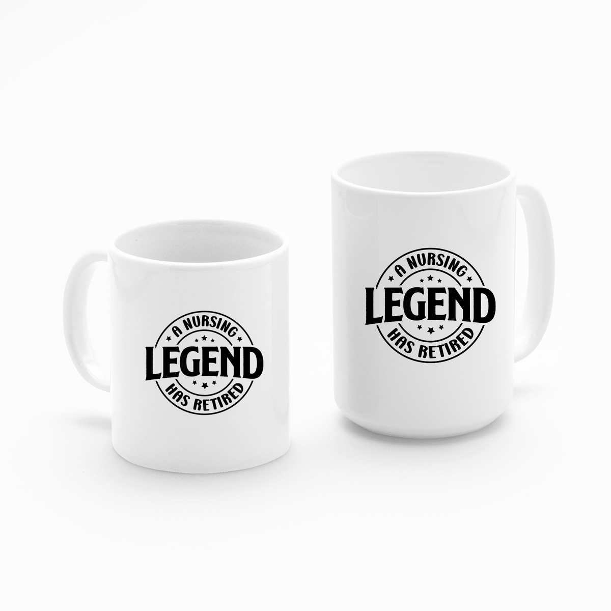 Retired Nursing Legend Mug | Nurse Retirement Gift - Granville Designs