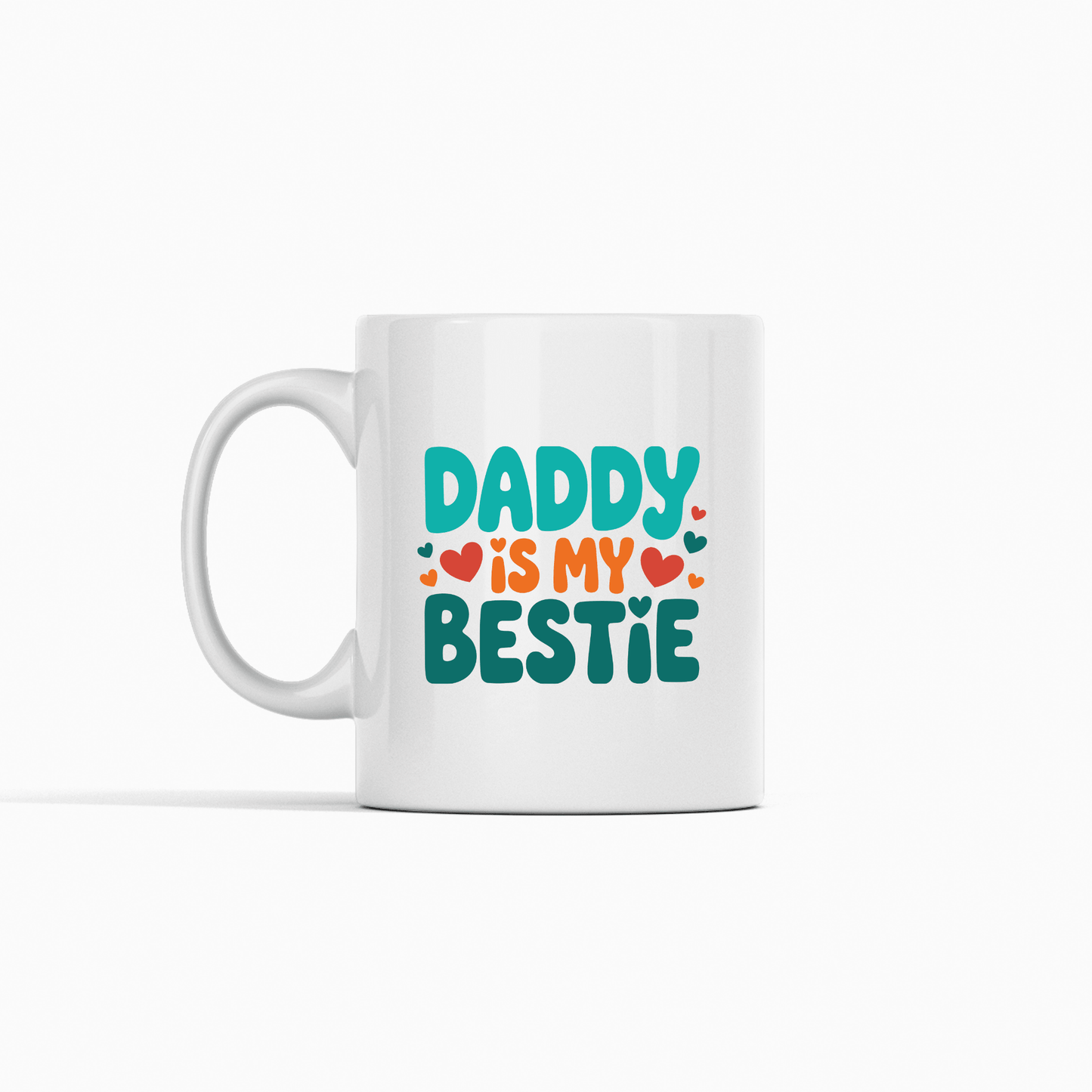 Retro Daddy Is My Bestie Mug | Dad Gift - Granville Designs