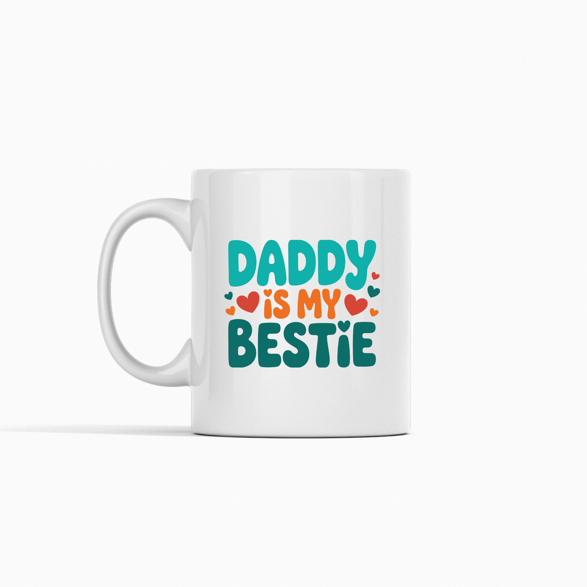 Retro Daddy Is My Bestie Mug | Dad Gift - Granville Designs