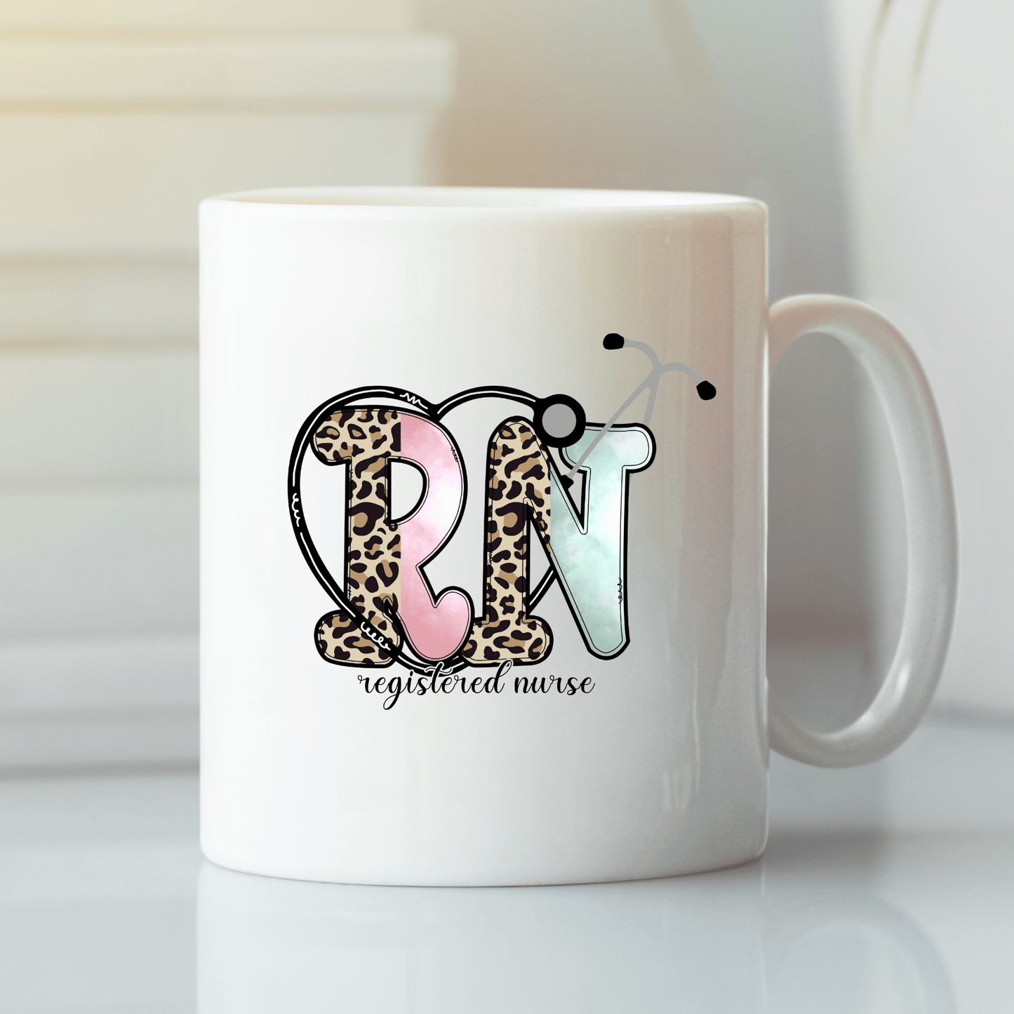 RN Registered Nurse Mug | Gift for Registered Nurse - Granville Designs