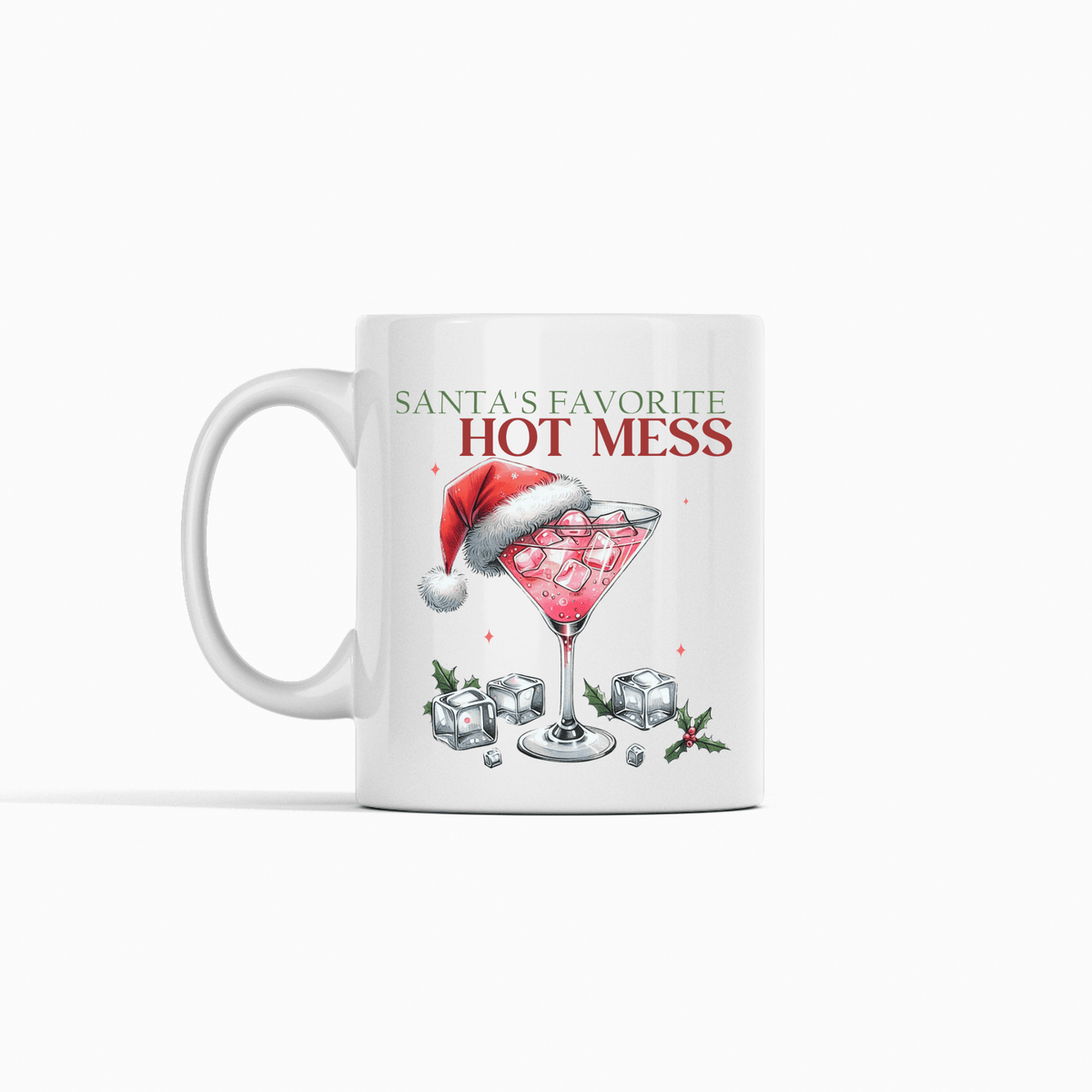 Santa's Favorite Hot Mess Mug | Funny Christmas Gift - Granville Designs