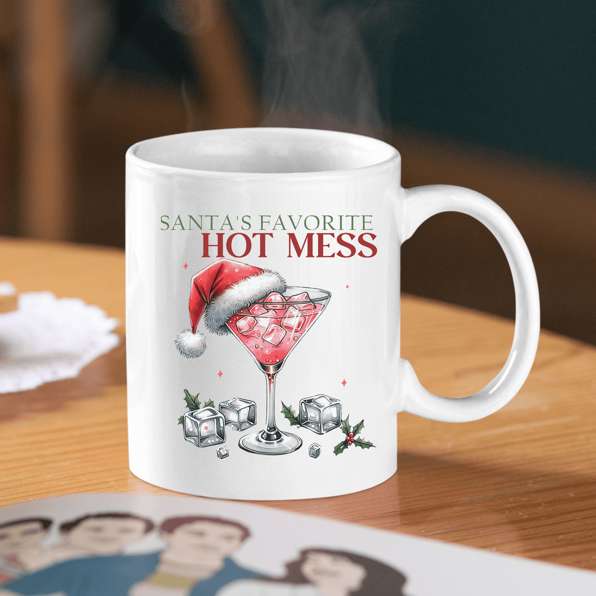 Santa's Favorite Hot Mess Mug | Funny Christmas Gift - Granville Designs