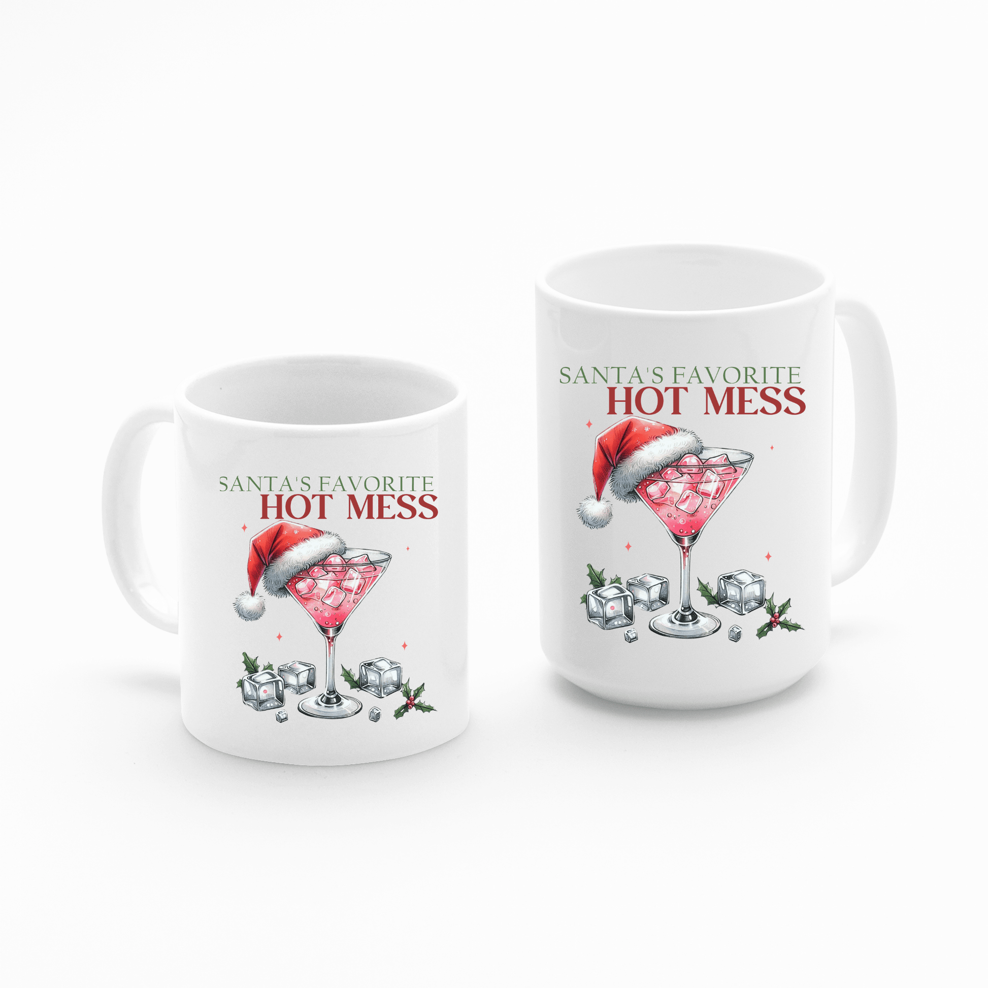 Santa's Favorite Hot Mess Mug | Funny Christmas Gift - Granville Designs