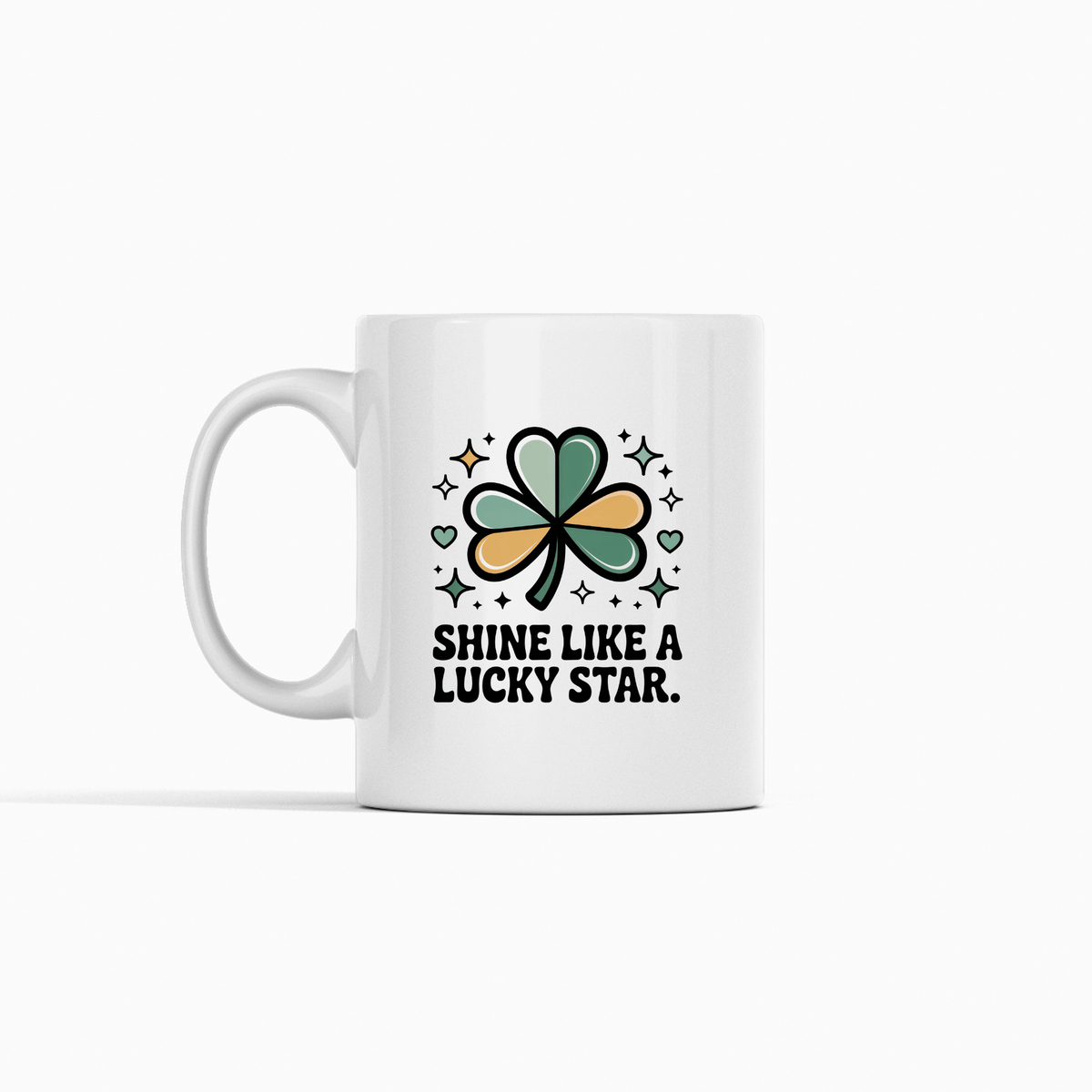 Shine Like a Lucky Star Mug | Positive St. Patrick’s Day Gift - Granville Designs