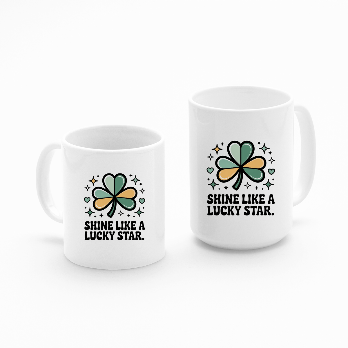 Shine Like a Lucky Star Mug | Positive St. Patrick’s Day Gift - Granville Designs