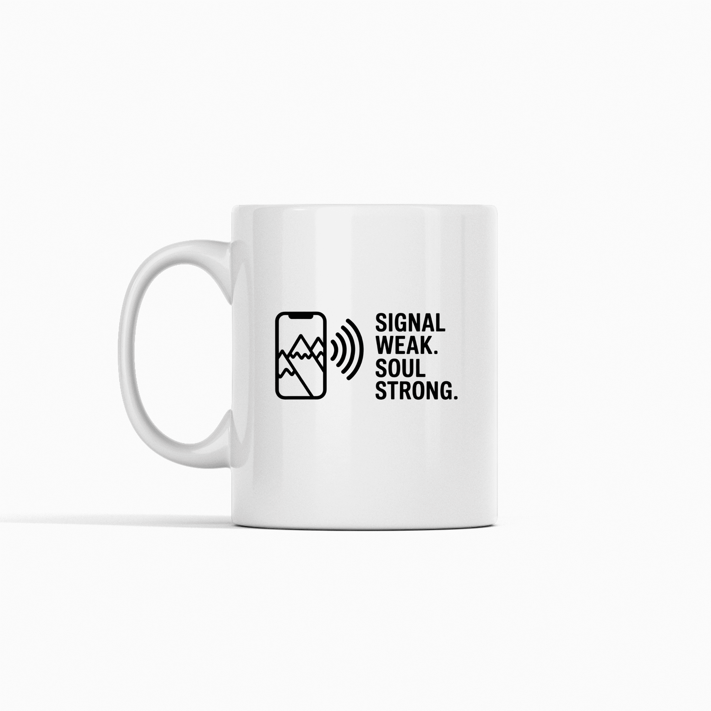 Signal Weak Soul Strong | Nature Lover Mug - Granville Designs