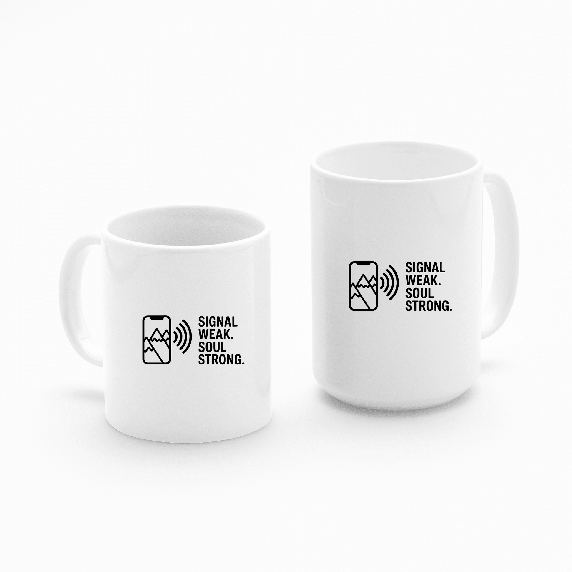 Signal Weak Soul Strong | Nature Lover Mug - Granville Designs