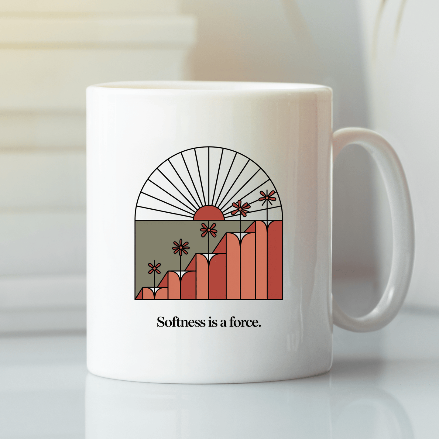 Softness Is a Force Mug | Empowering Gift for Women - Granville Designs