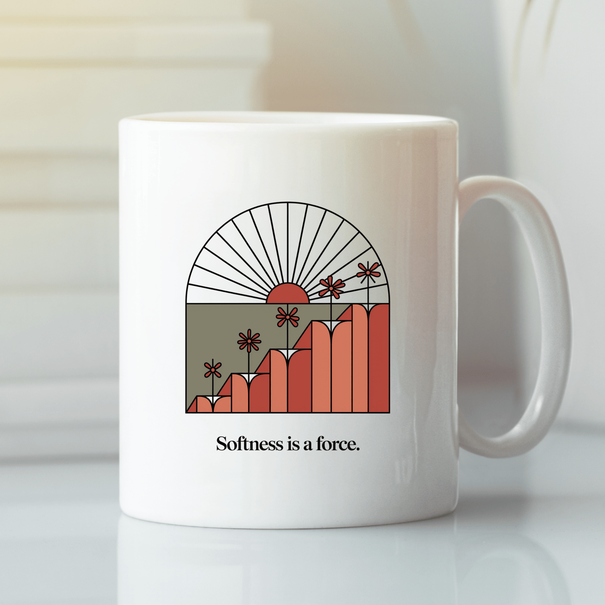 Softness Is a Force Mug | Empowering Gift for Women - Granville Designs
