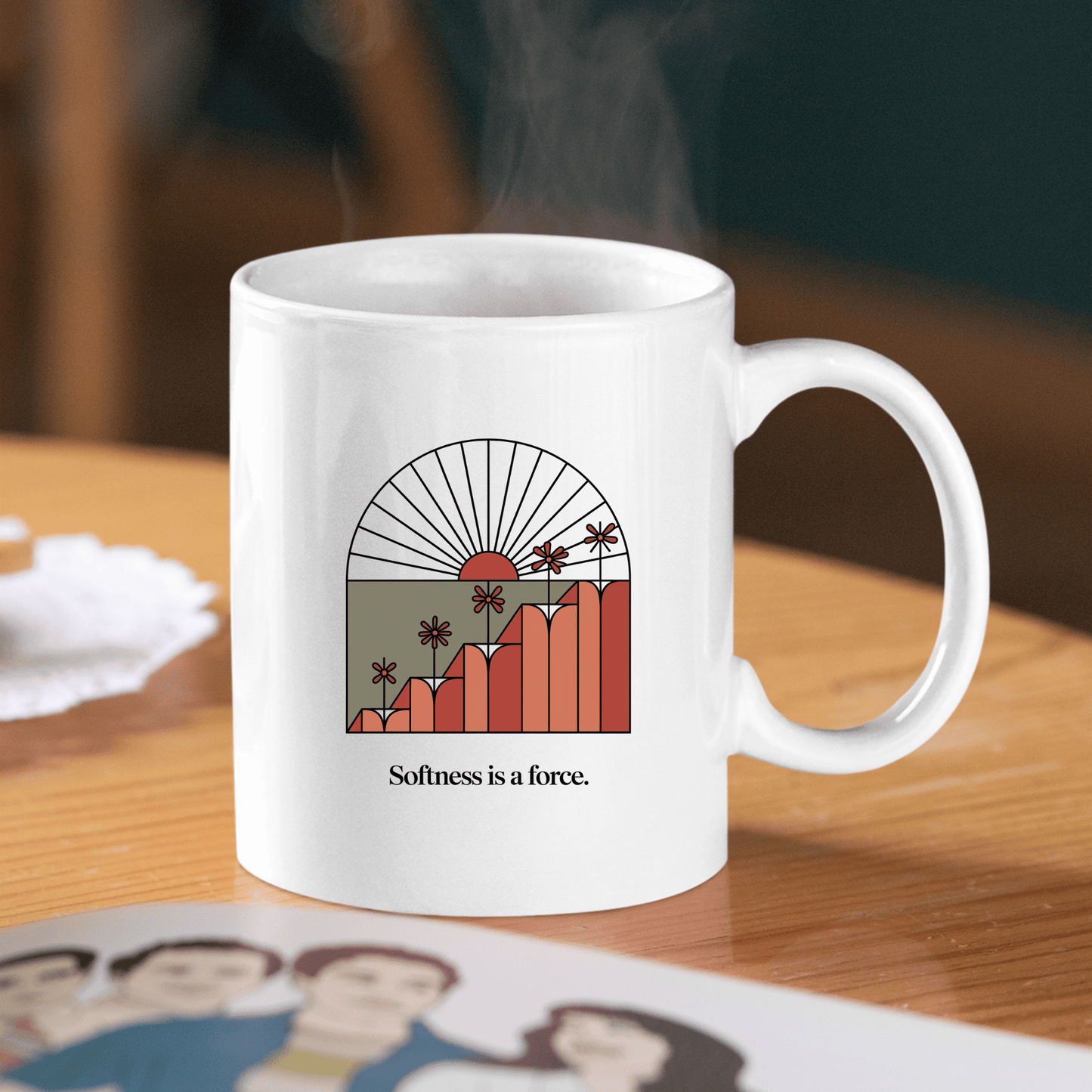 Softness Is a Force Mug | Empowering Gift for Women - Granville Designs