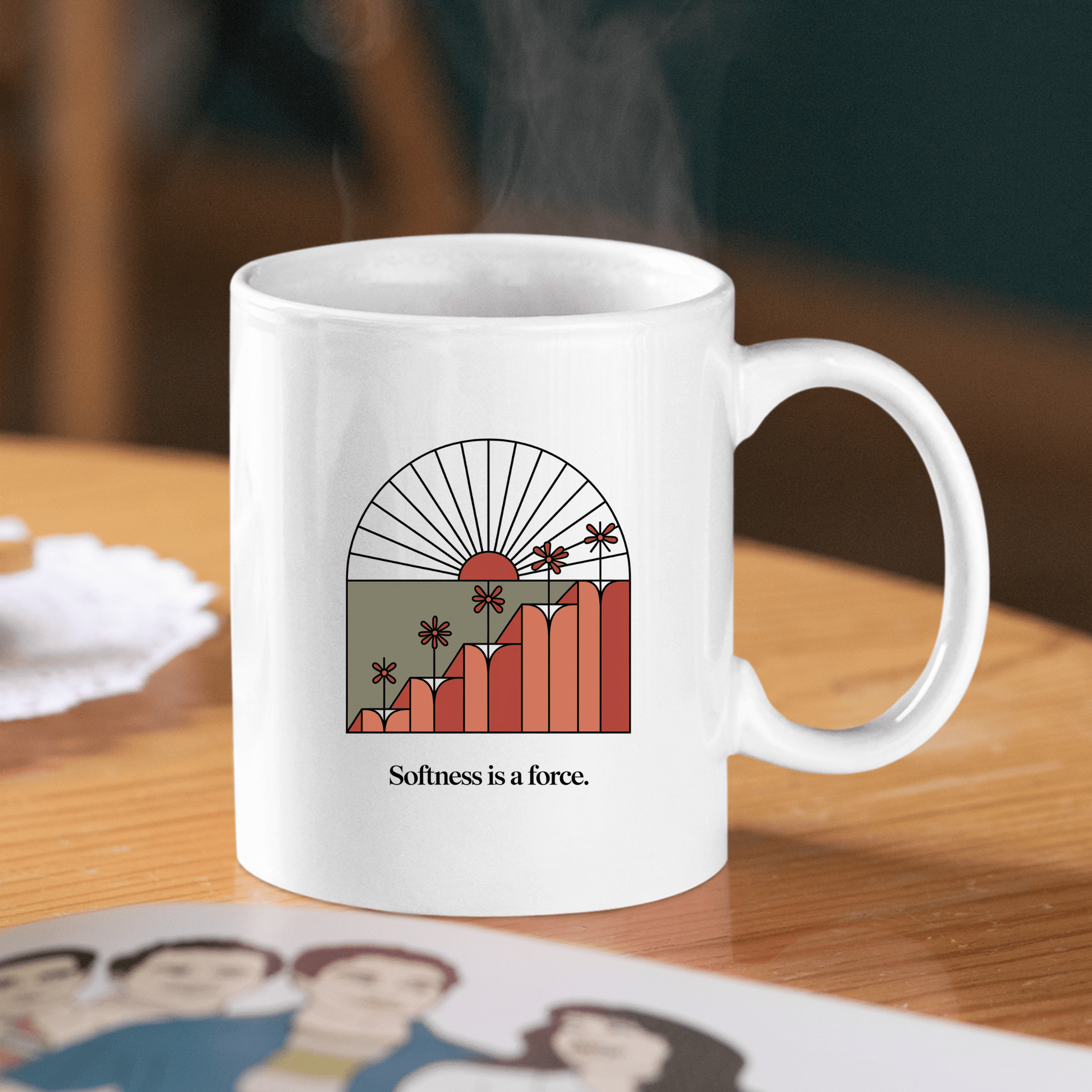 Softness Is a Force Mug | Empowering Gift for Women - Granville Designs