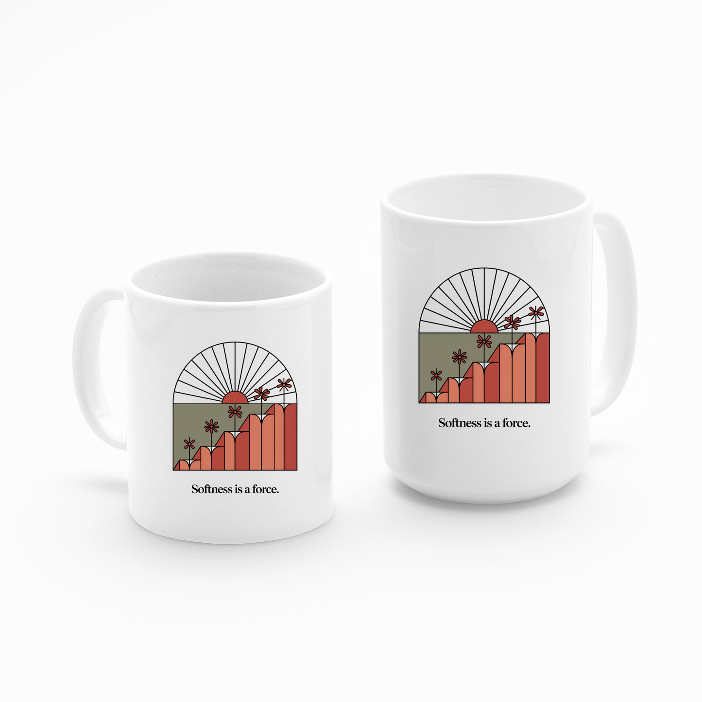 Softness Is a Force Mug | Empowering Gift for Women - Granville Designs