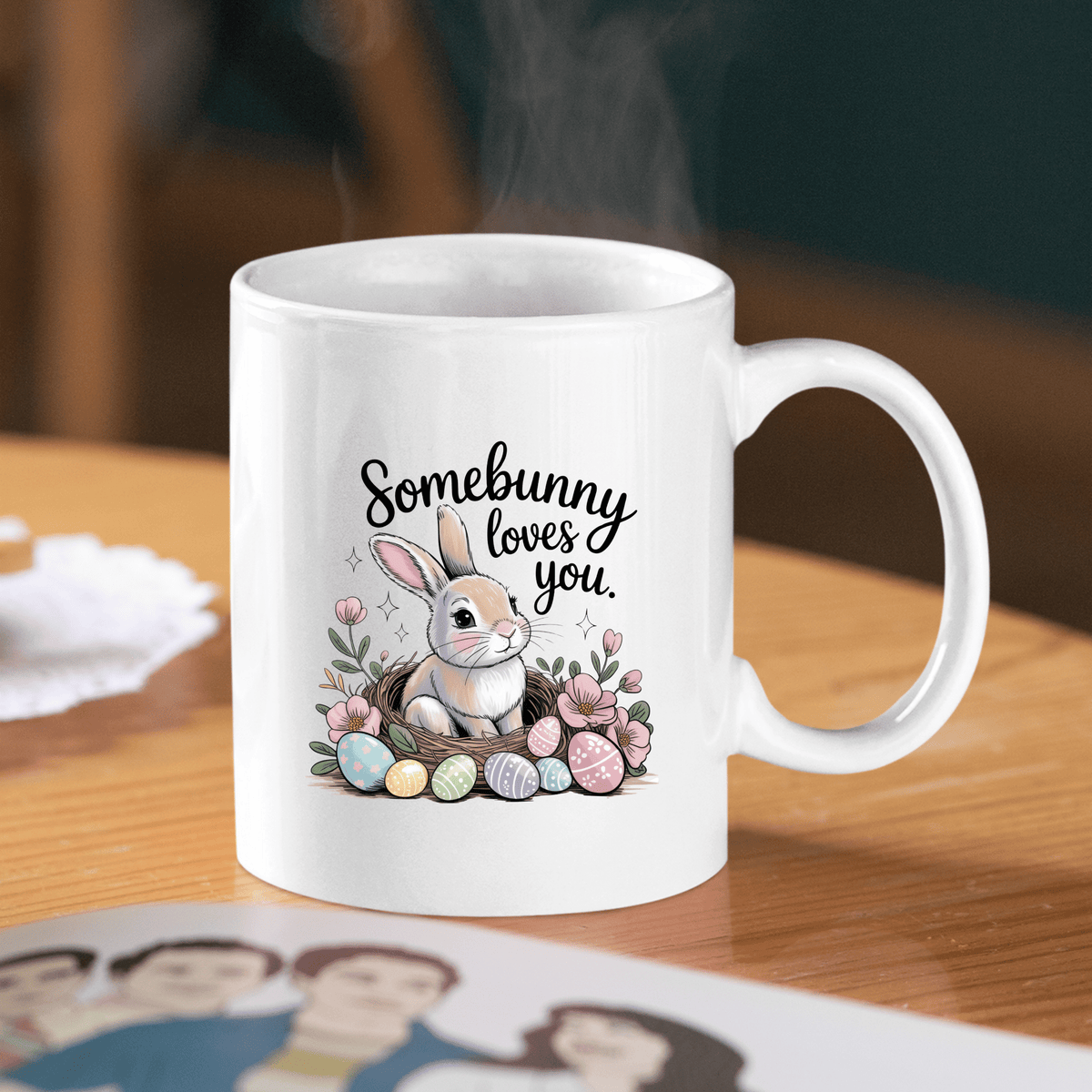 Somebunny Loves You Mug | Cute Easter Gift - Granville Designs