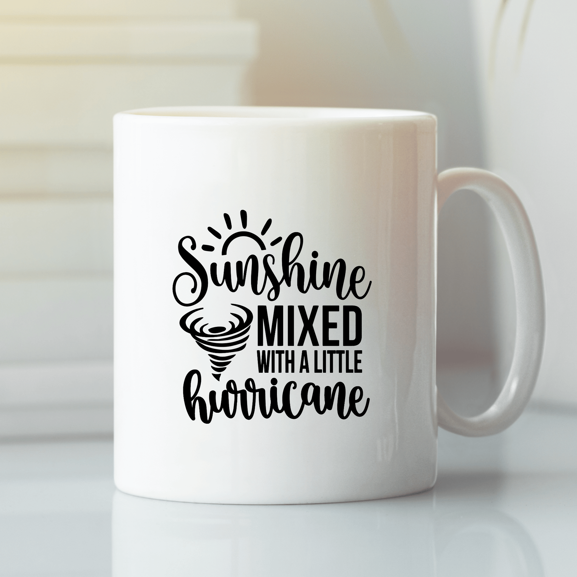 Sunshine Mixed with a Hurricane Mug | Sassy Coffee Cup Gift - Granville Designs