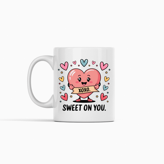 Sweet On You Mug | Cute Valentine’s Day Gift - Granville Designs