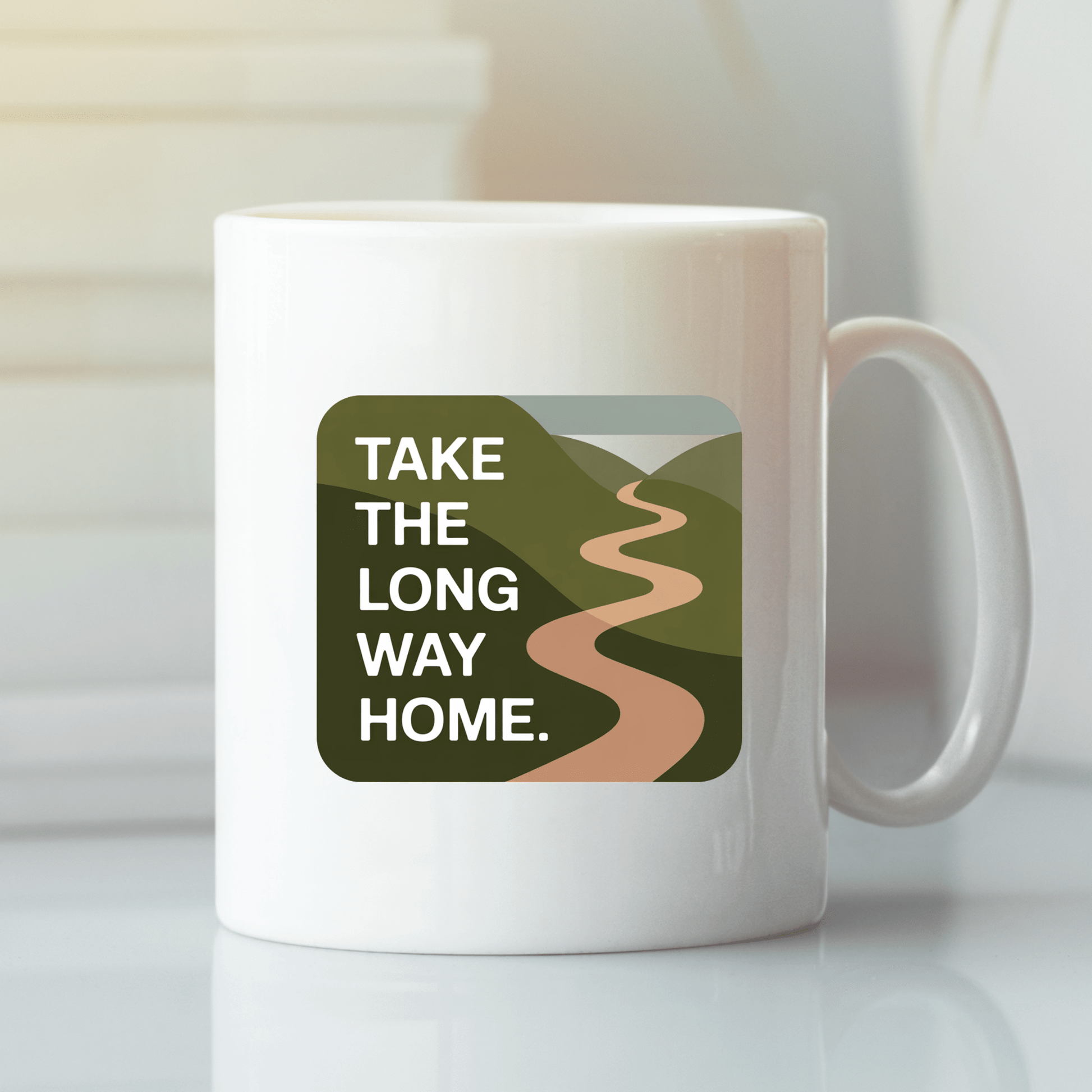 Take the Long Way Home | Roadtripper Mug - Granville Designs