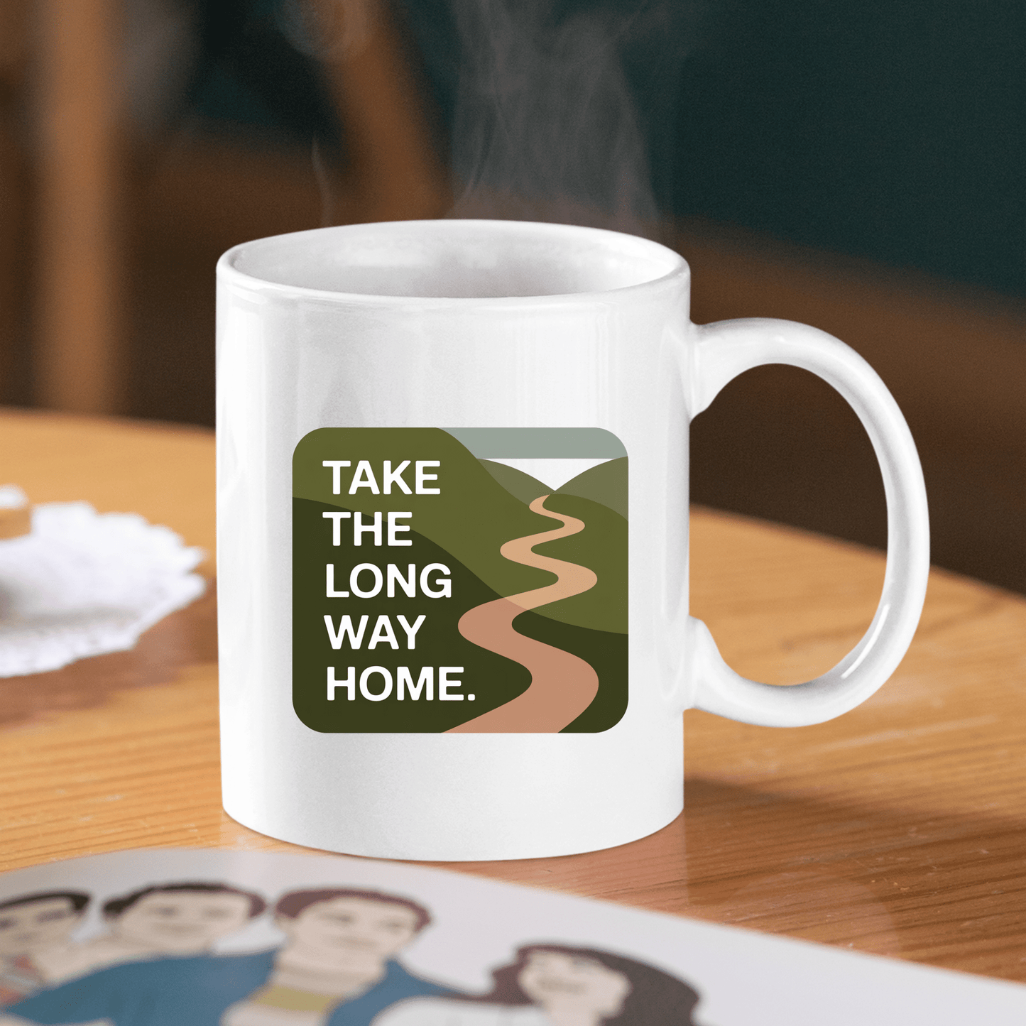 Take the Long Way Home | Roadtripper Mug - Granville Designs