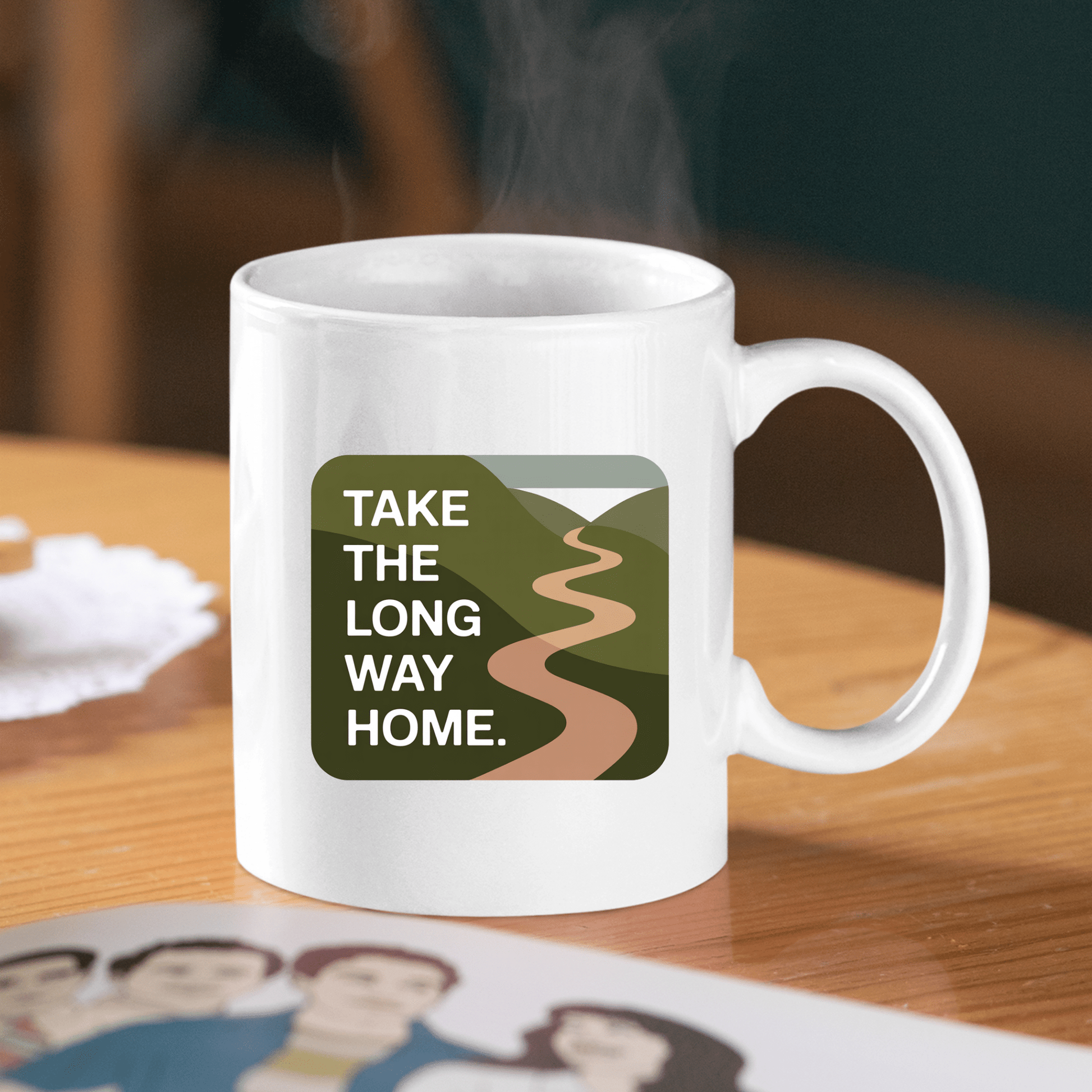 Take the Long Way Home | Roadtripper Mug - Granville Designs