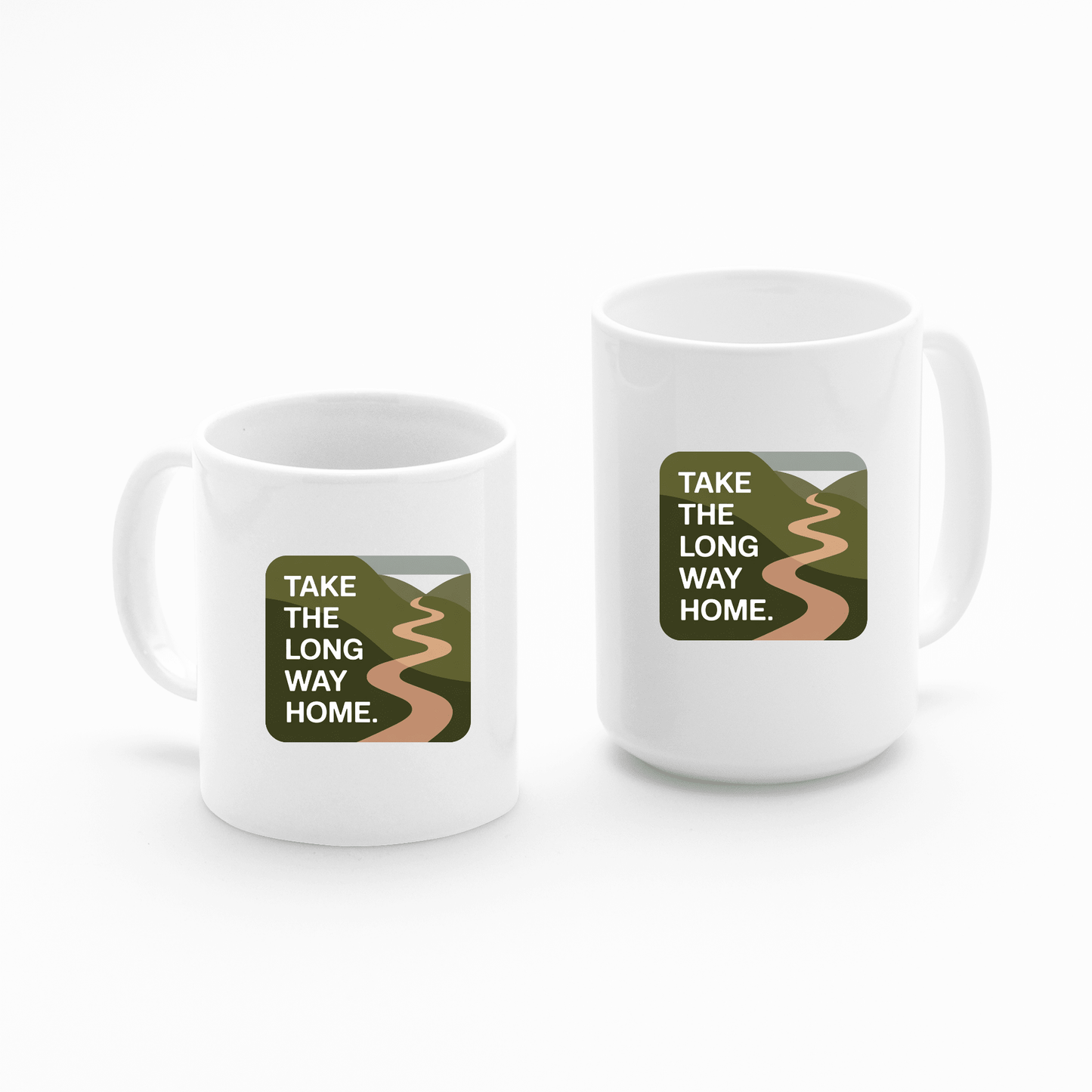 Take the Long Way Home | Roadtripper Mug - Granville Designs