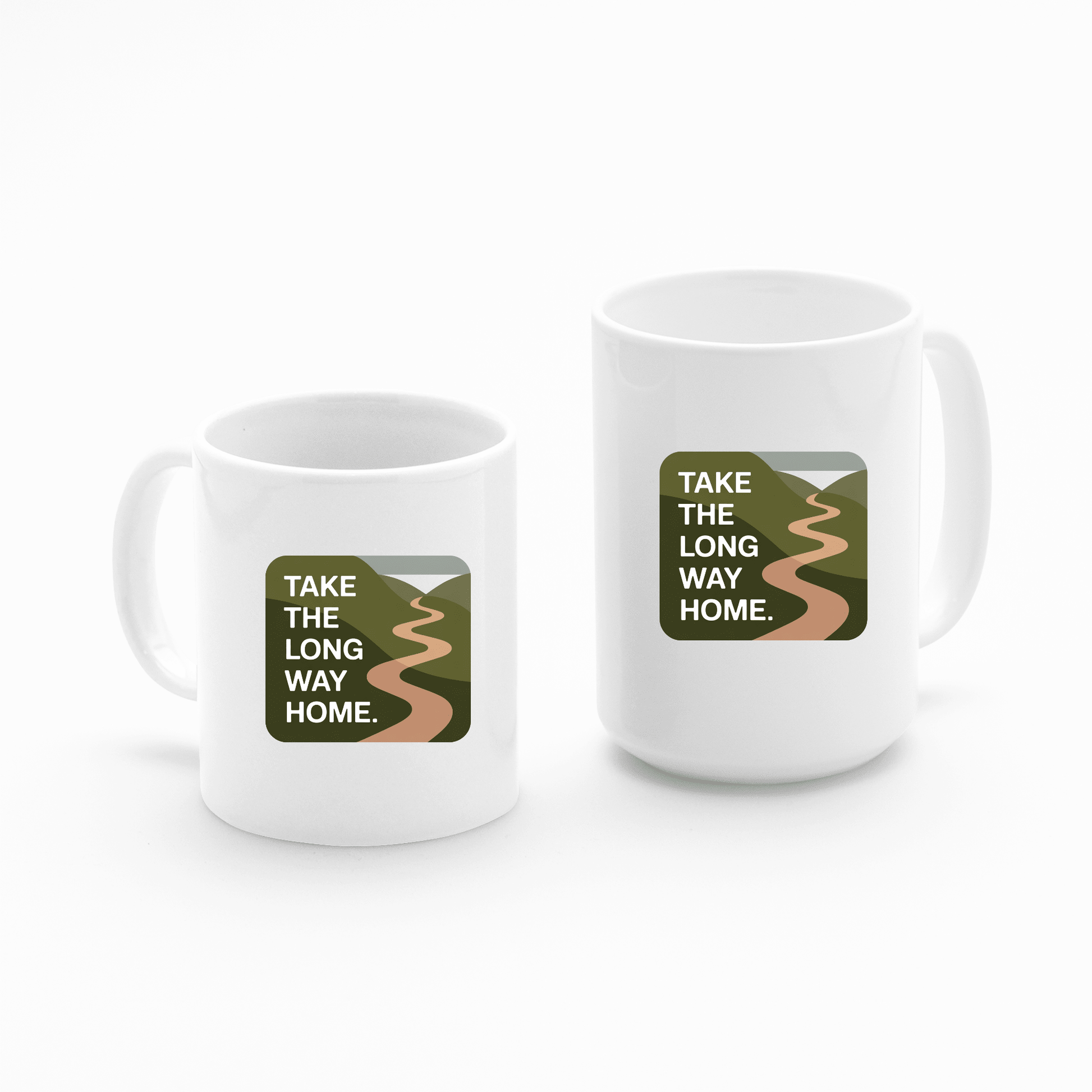 Take the Long Way Home | Roadtripper Mug - Granville Designs