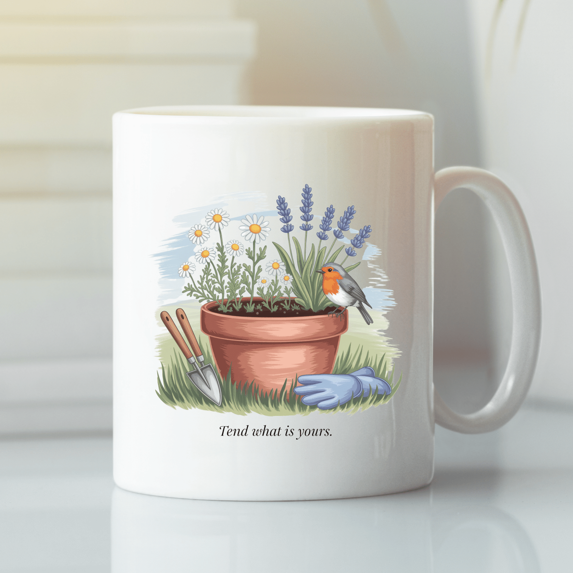 Tend What Is Yours Mug | Garden - Inspired Gift - Granville Designs