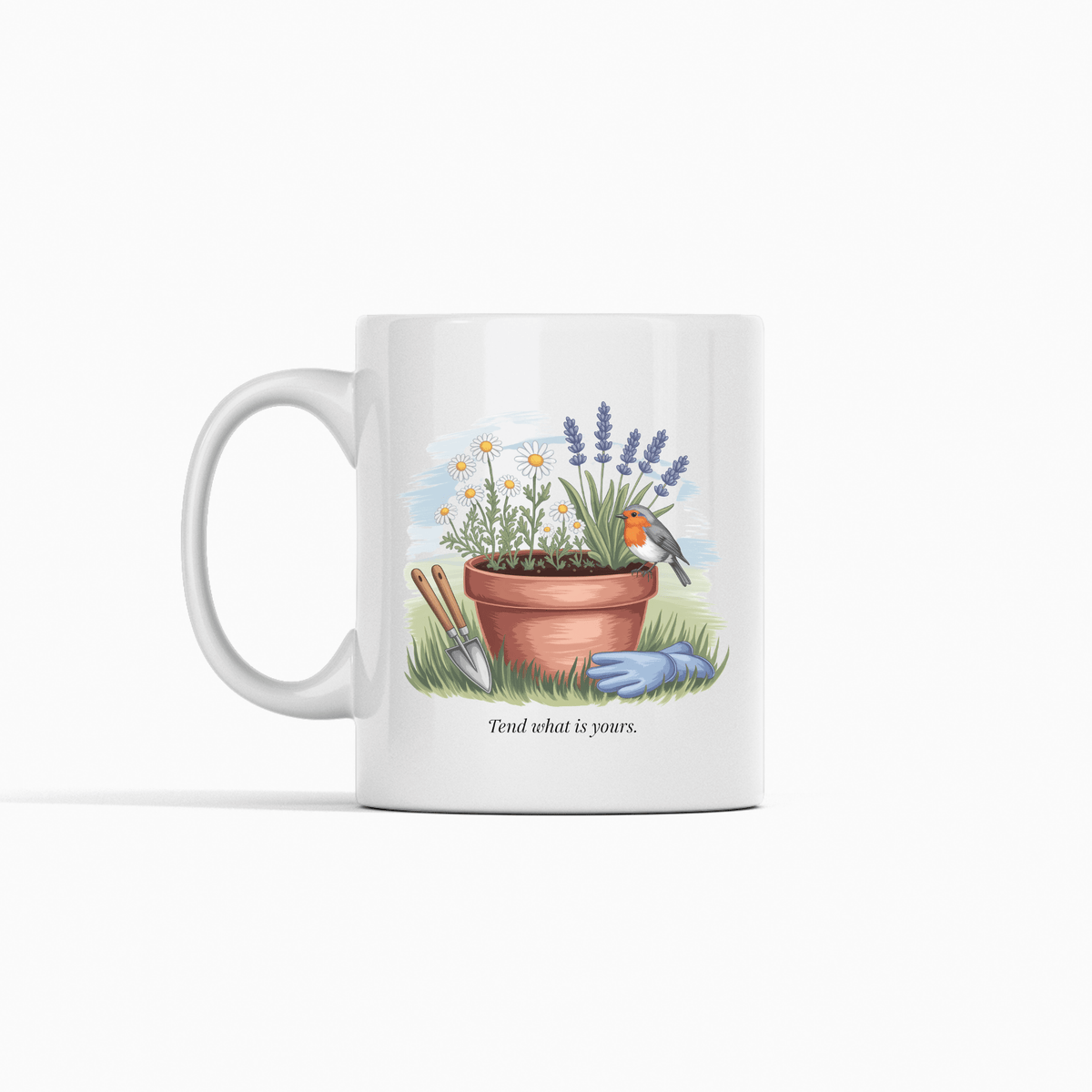 Tend What Is Yours Mug | Garden - Inspired Gift - Granville Designs