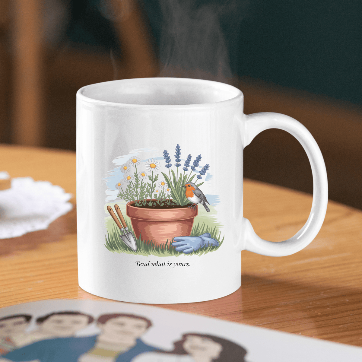 Tend What Is Yours Mug | Garden - Inspired Gift - Granville Designs