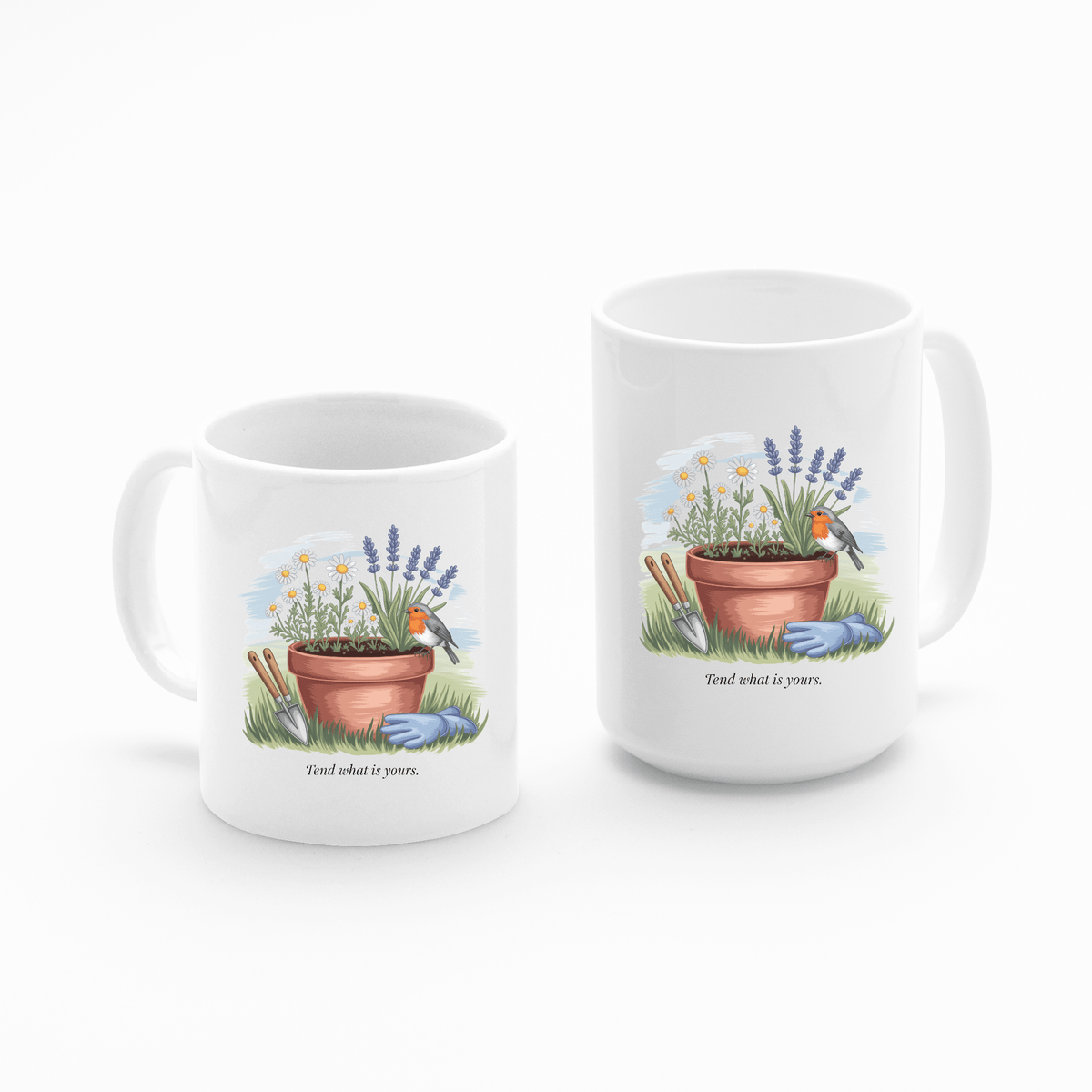 Tend What Is Yours Mug | Garden - Inspired Gift - Granville Designs