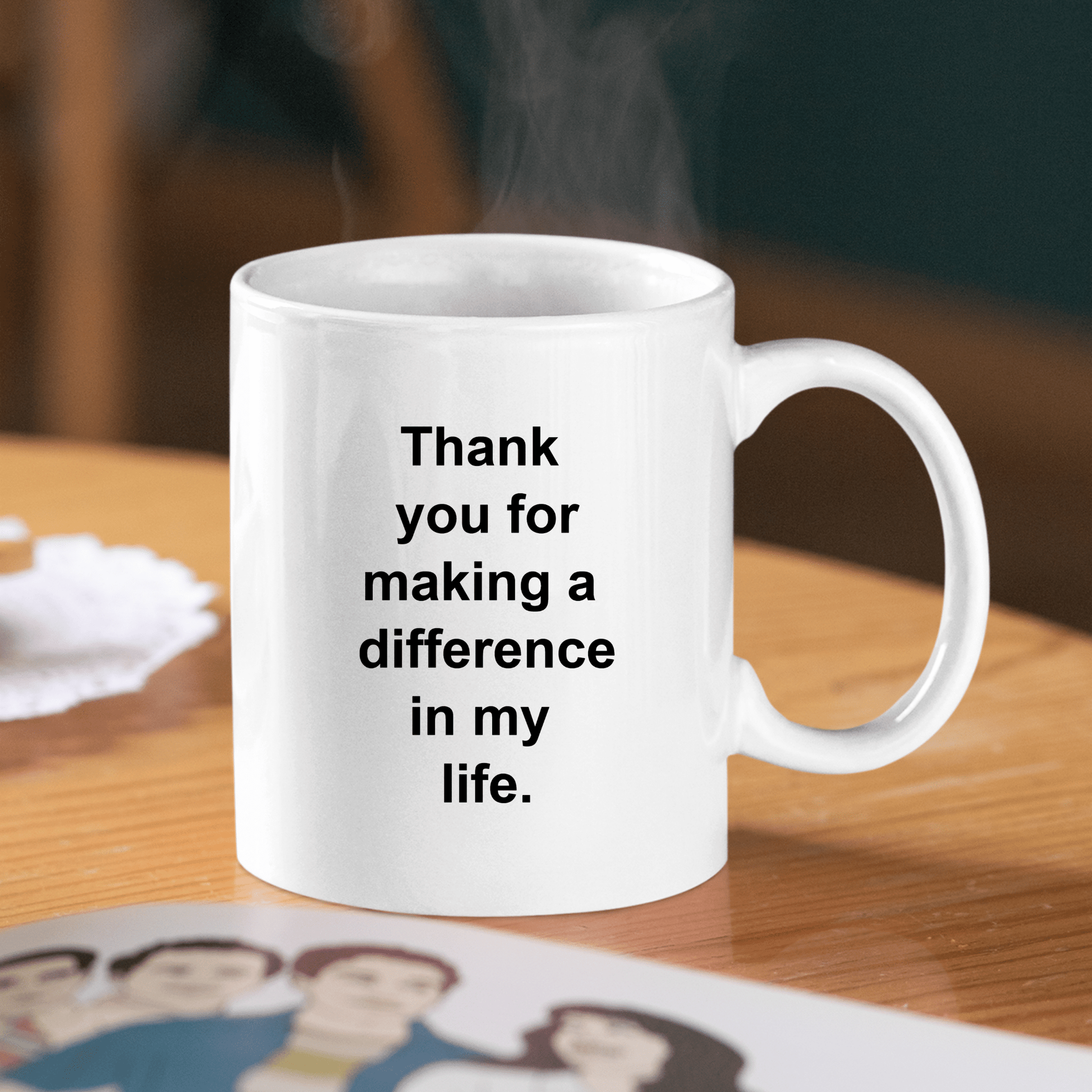 Thank You for Making a Difference Mug | Appreciation Gift - Granville Designs