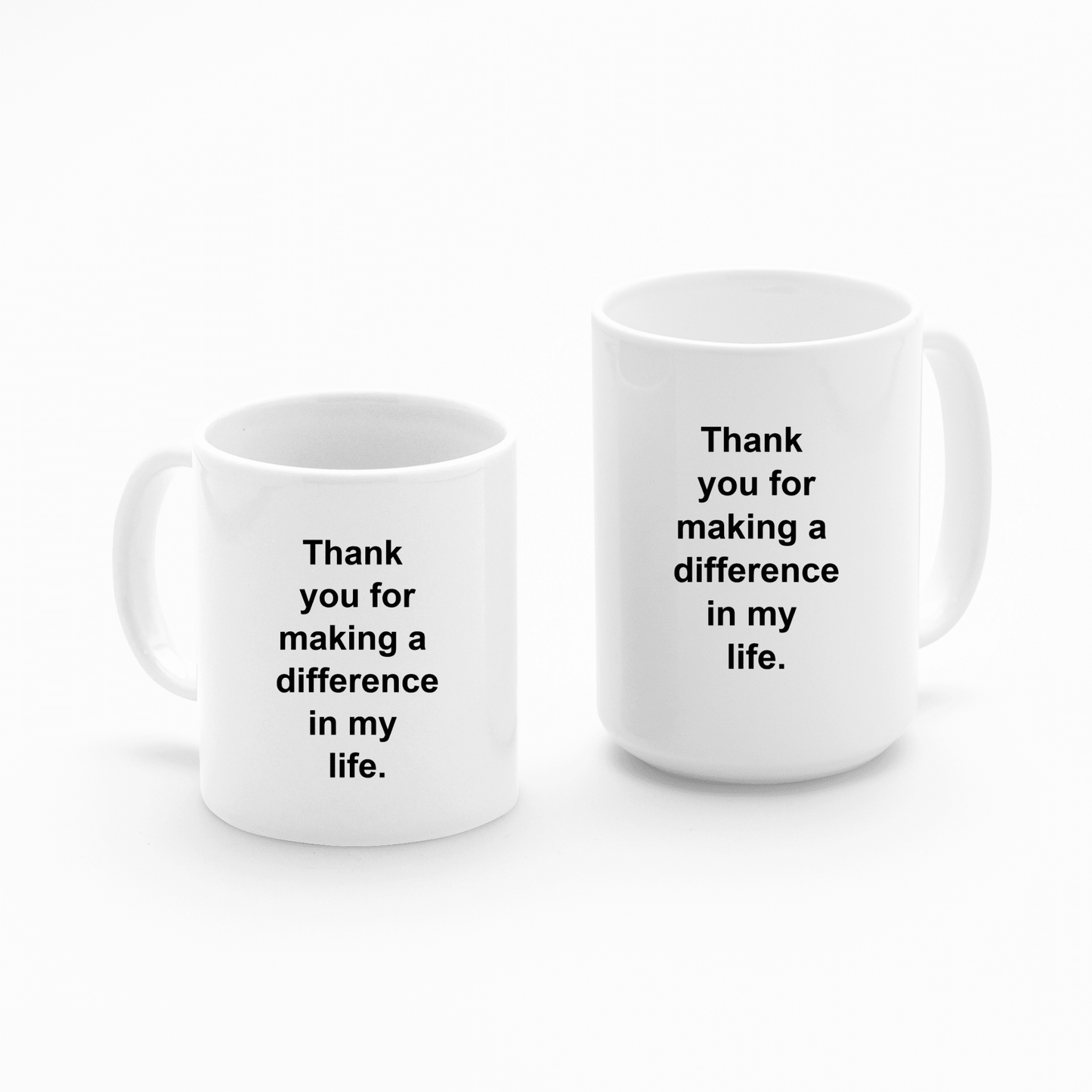 Thank You for Making a Difference Mug | Appreciation Gift - Granville Designs