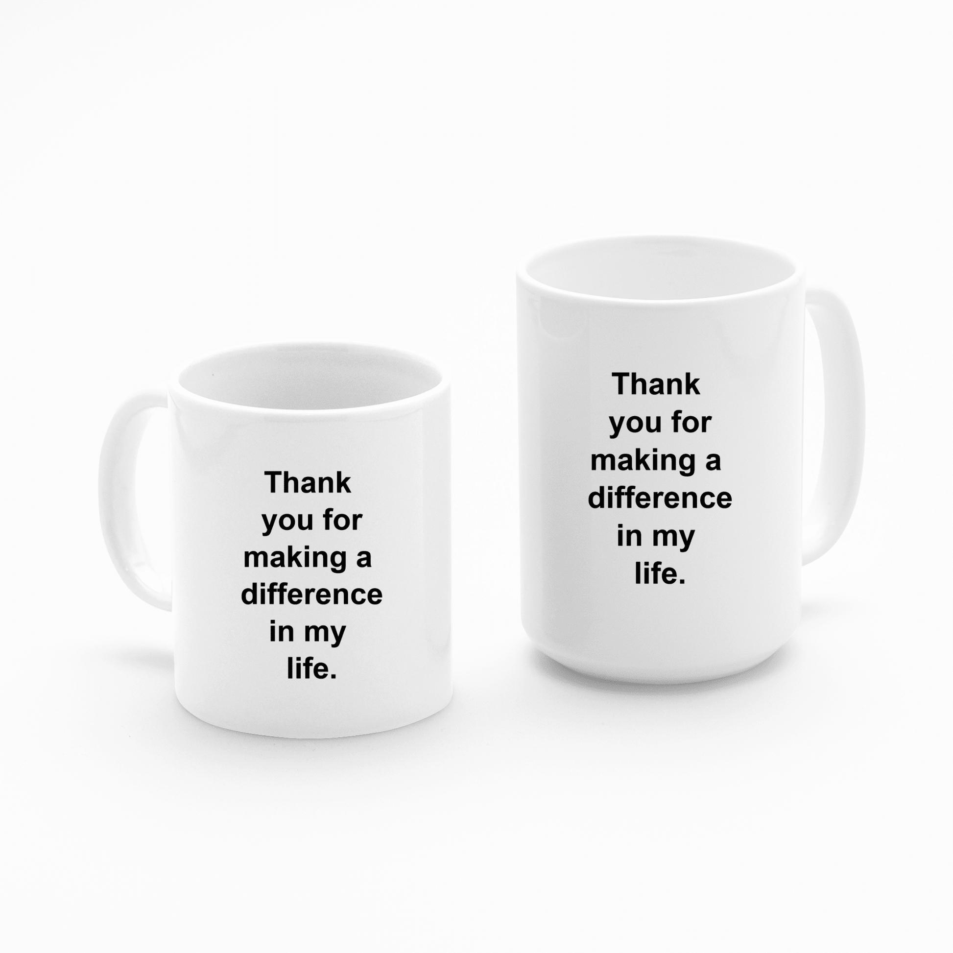 Thank You for Making a Difference Mug | Appreciation Gift - Granville Designs