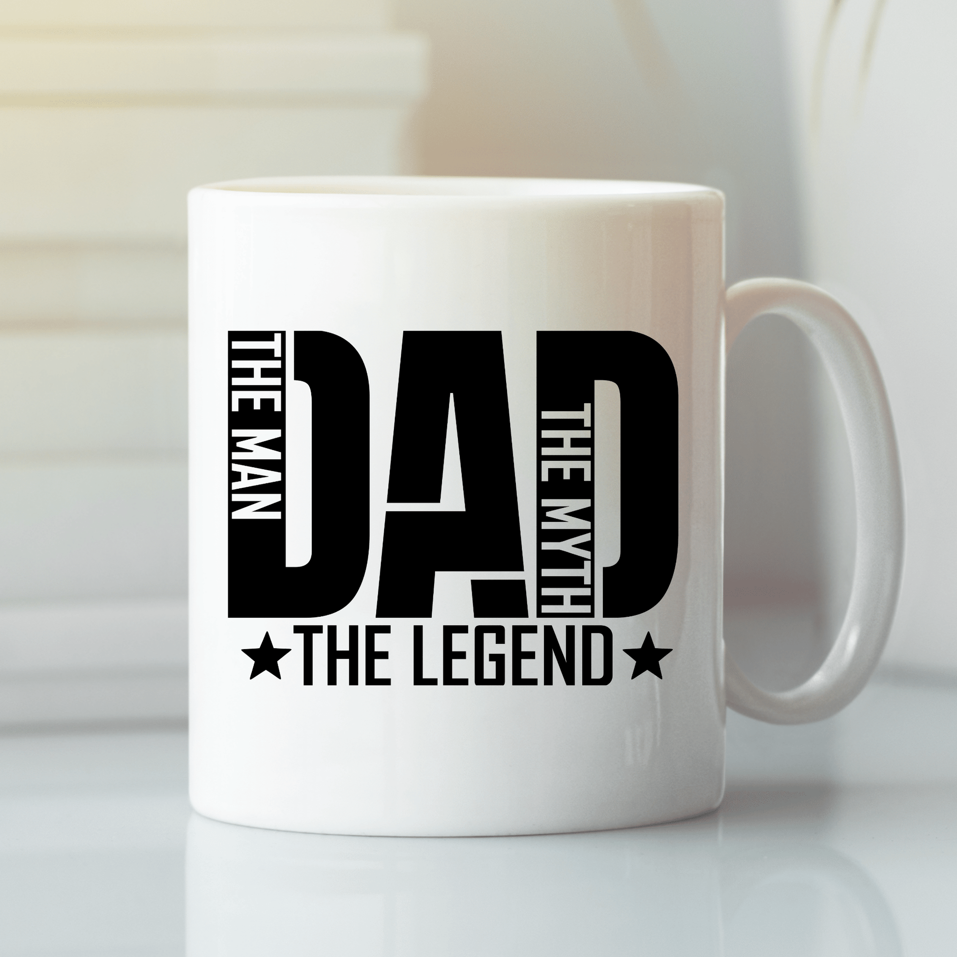 The Man The Myth The Legend Dad Mug | Funny Dad Gift - Granville Designs