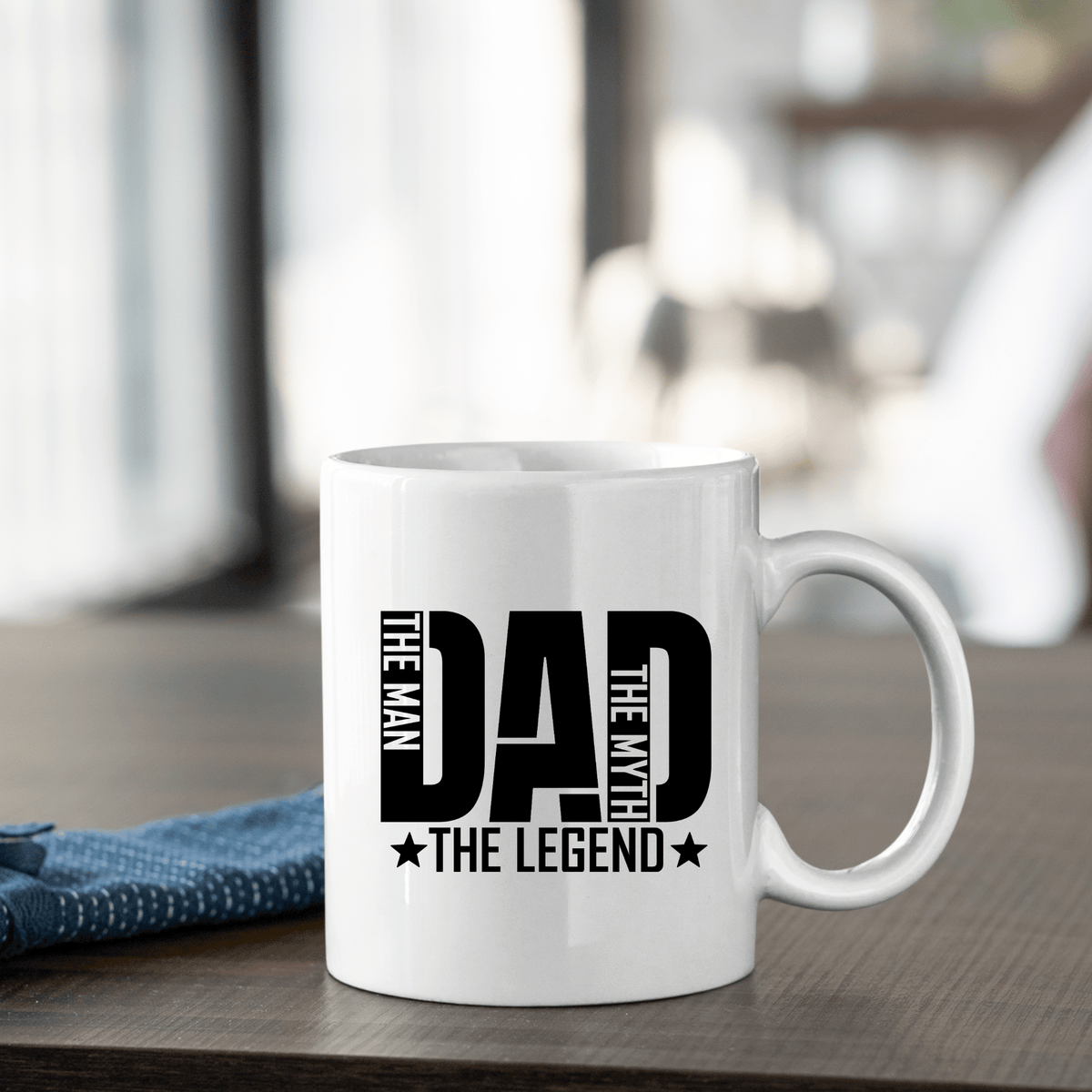 The Man The Myth The Legend Dad Mug | Funny Dad Gift - Granville Designs