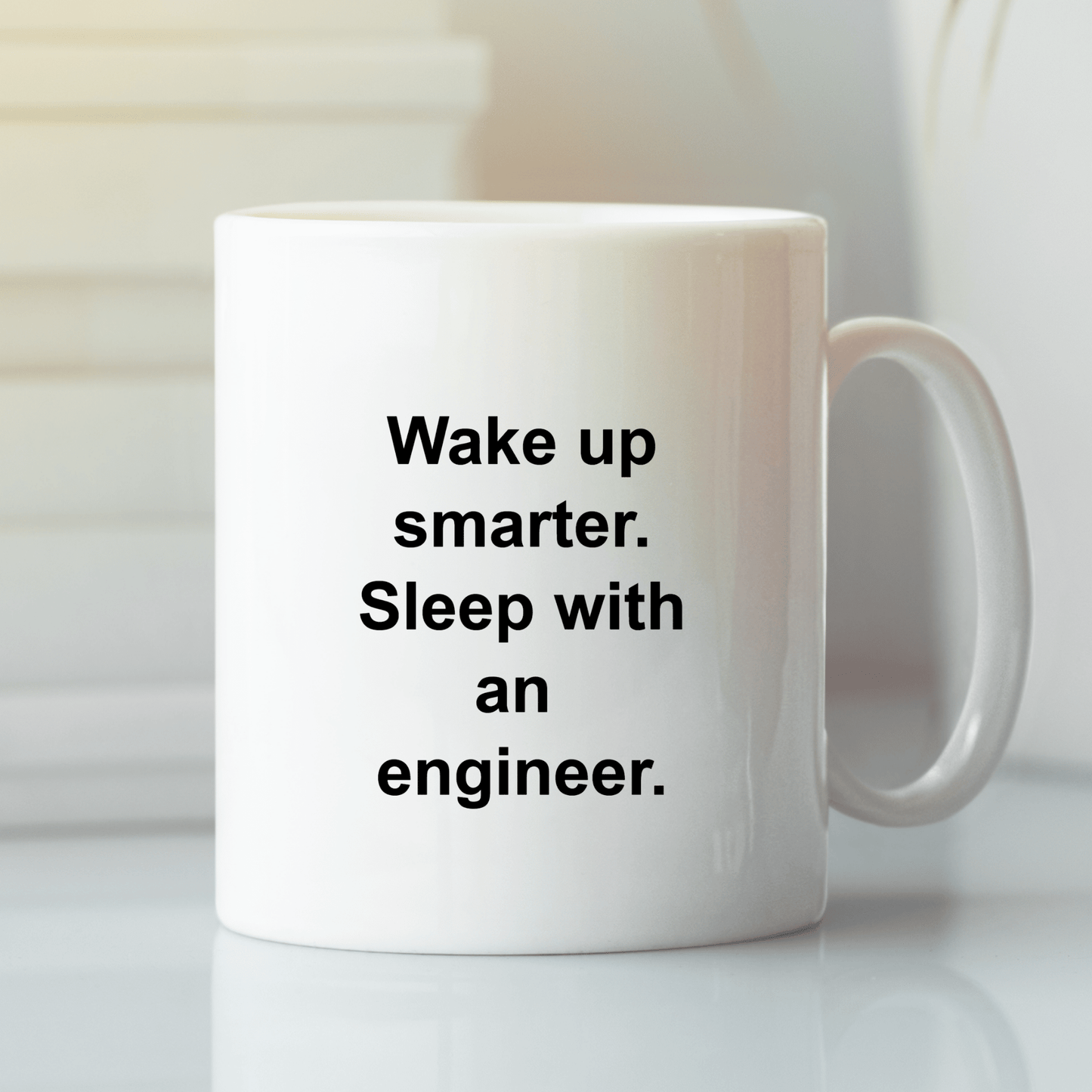 Wake Up Smarter Sleep With an Engineer Mug | Funny Engineer Mug - Granville Designs