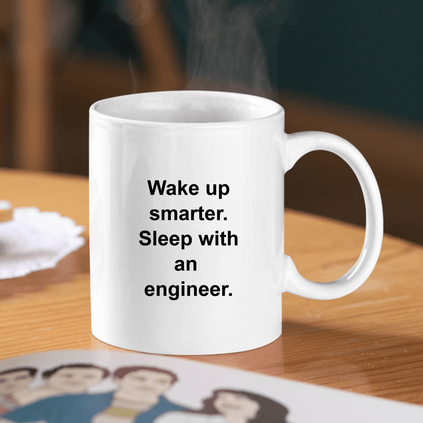 Wake Up Smarter Sleep With an Engineer Mug | Funny Engineer Mug - Granville Designs