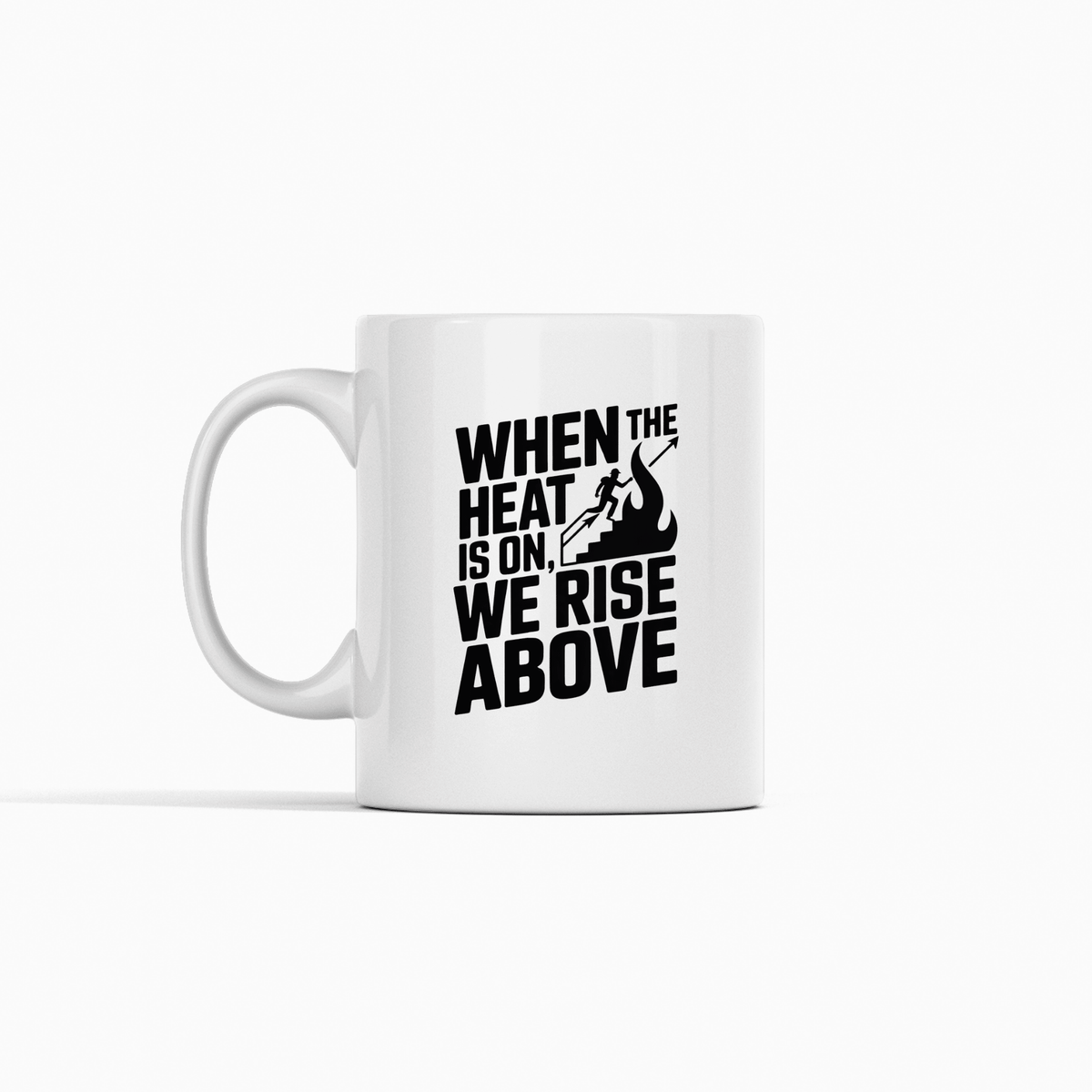 When The Heat Is On Mug | Firefighter Gift - Granville Designs