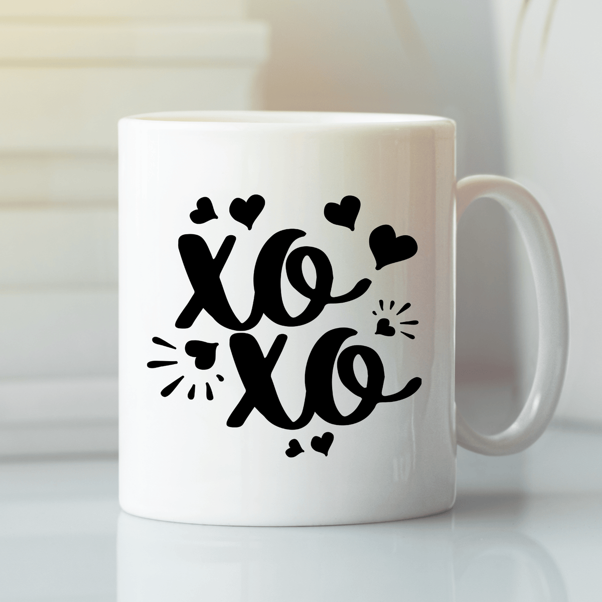 XOXO Love Mug | Cute Valentine’s Coffee Mug Gift - Granville Designs