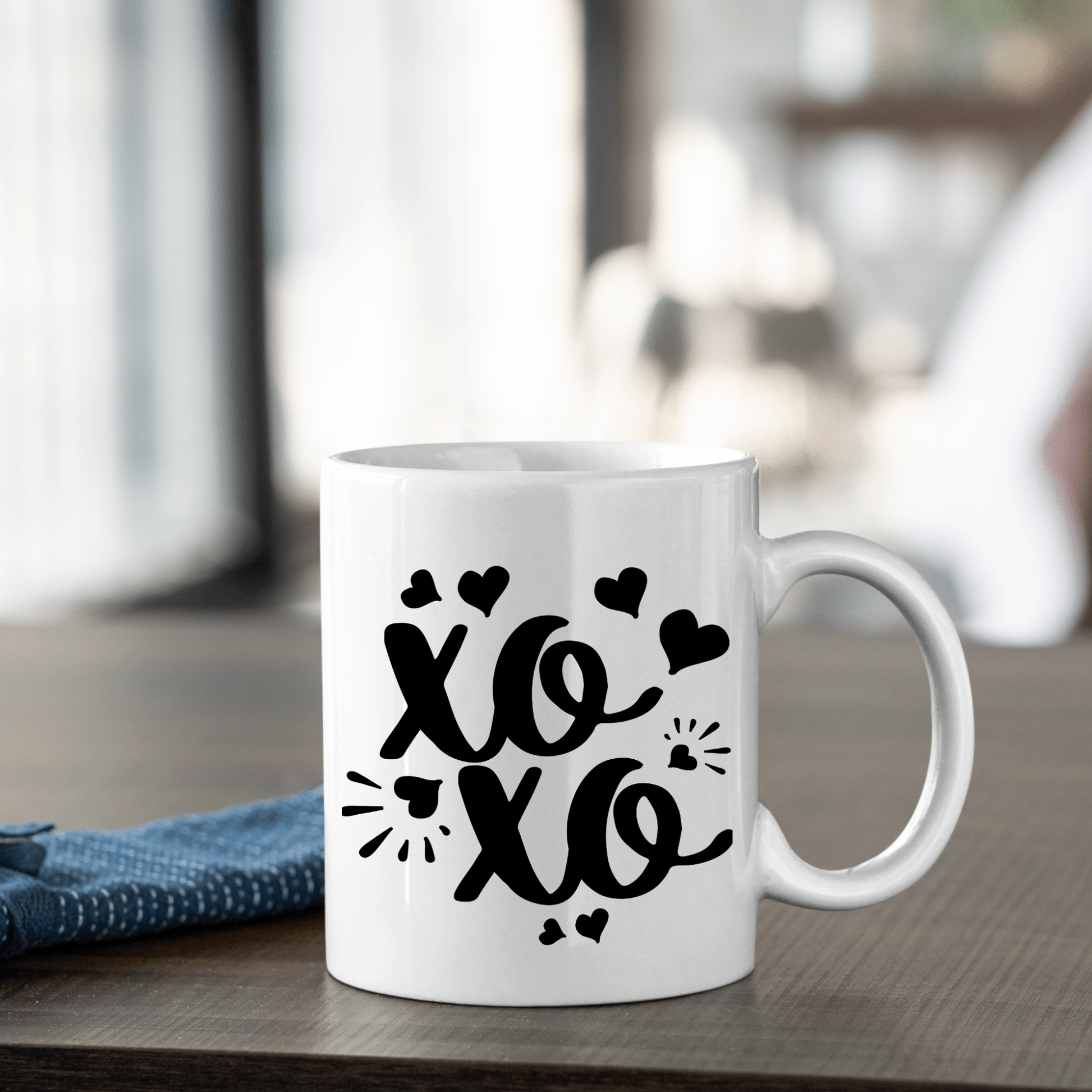 XOXO Love Mug | Cute Valentine’s Coffee Mug Gift - Granville Designs